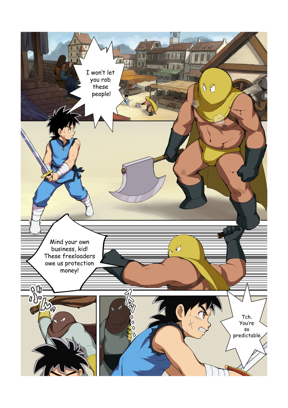 Love Slave Hero page 3 full