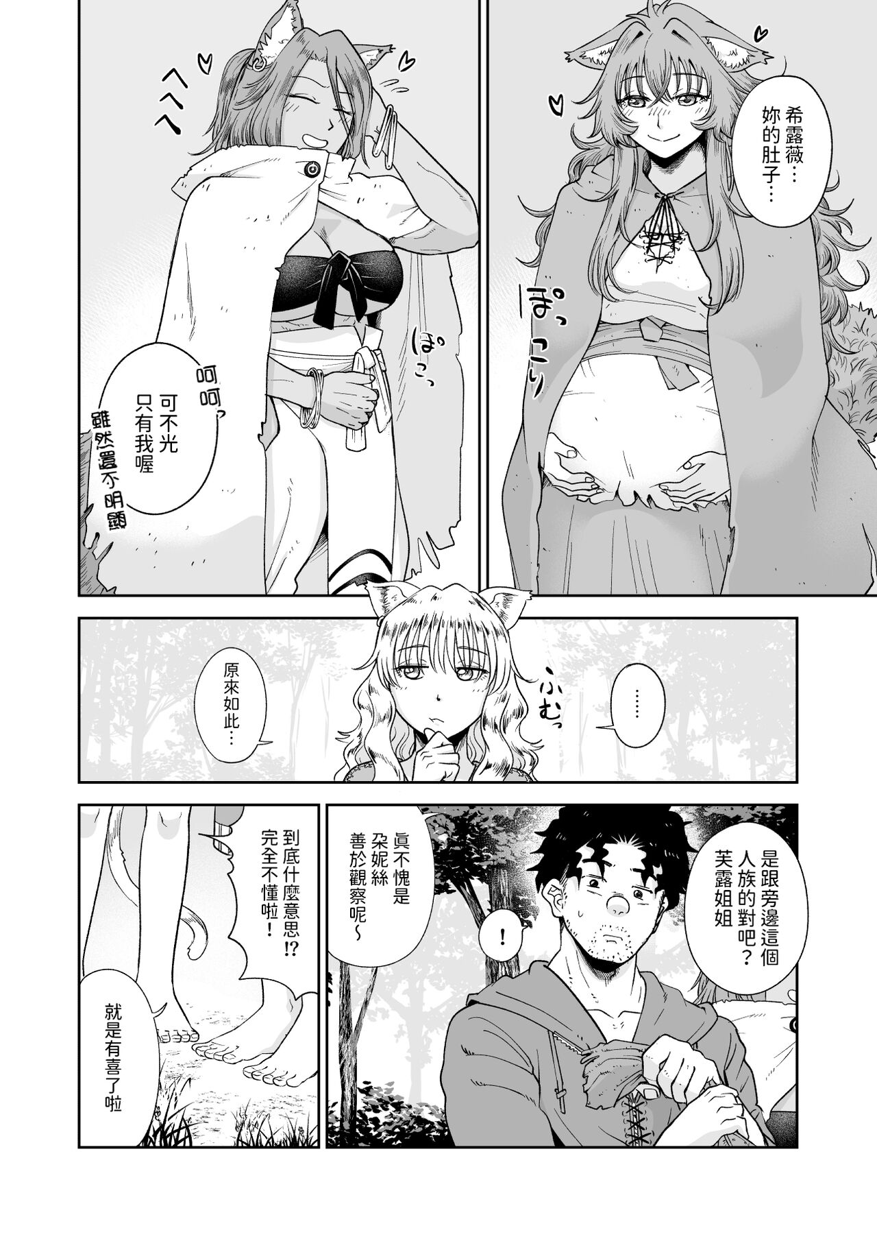 ケモ耳娘とゼロから性活 3  中文翻譯 page 6 full