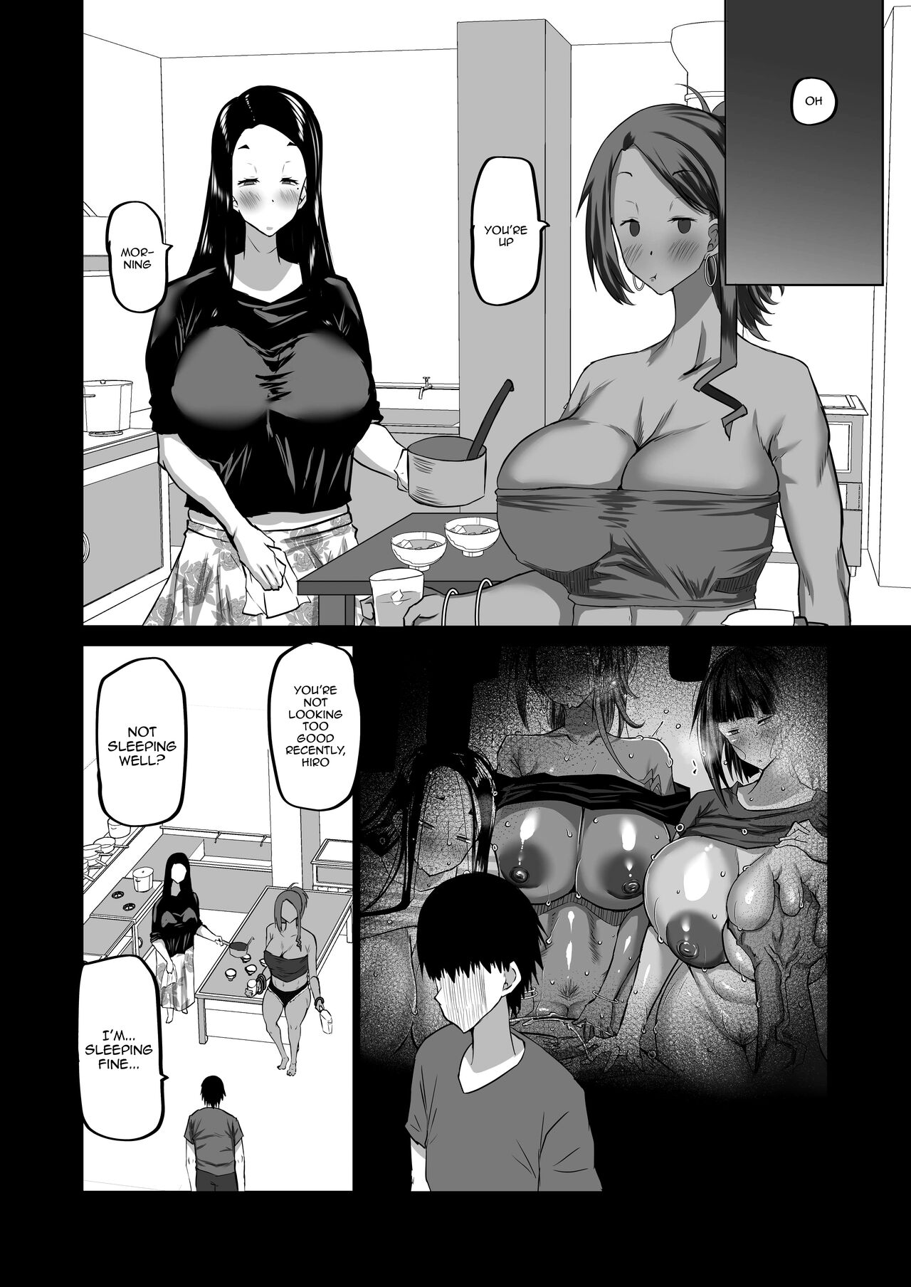 [Chae] Jimoto no Oneesan-tachi ni, Dekachin Baka no Tomodachi ga Tanetsuke Koubi Shimakutteta. | My Huge-Dicked Idiot Friend Has Been Breeding The Fuck Out Of My Big Sisters Back In My Hometown [English] {Doujins.com} Hentai - Raw  129