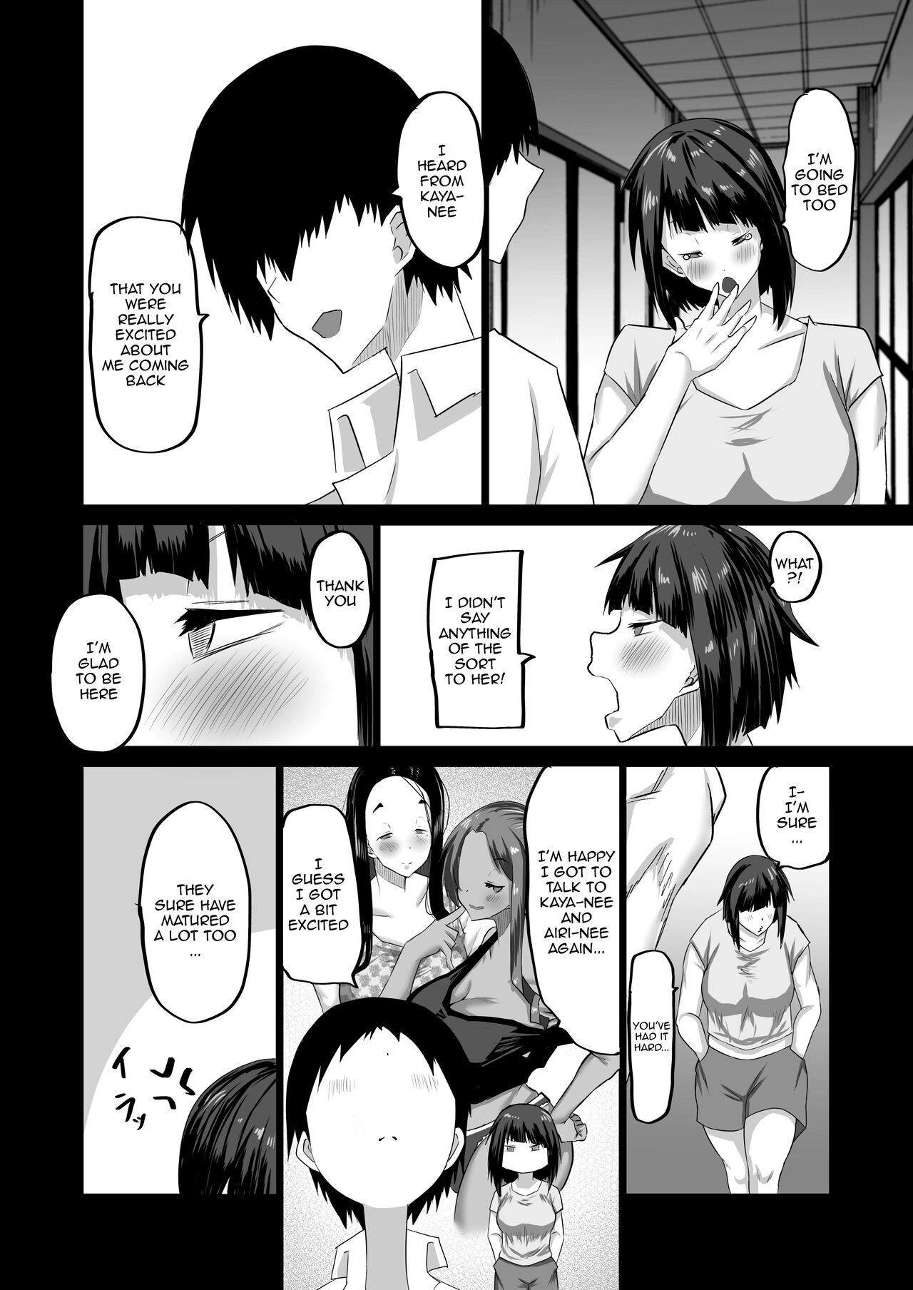 [Chae] Jimoto no Oneesan-tachi ni, Dekachin Baka no Tomodachi ga Tanetsuke Koubi Shimakutteta. | My Huge-Dicked Idiot Friend Has Been Breeding The Fuck Out Of My Big Sisters Back In My Hometown [English] {Doujins.com} Hentai - Raw  13