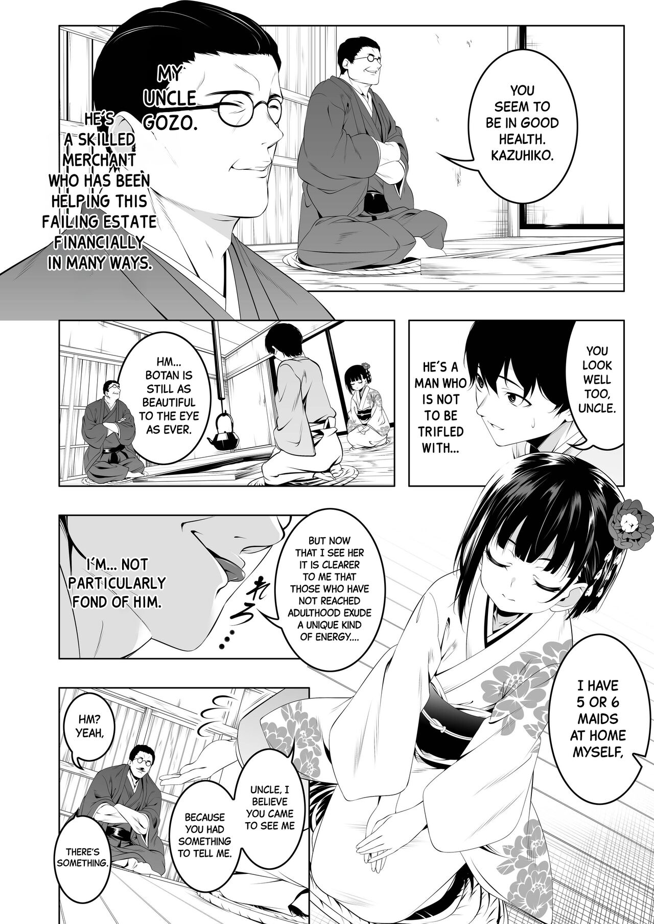 Koushoku no Chuugi Kunoichi Botan | Lustfully Loyal Kunoichi Botan page 9 full