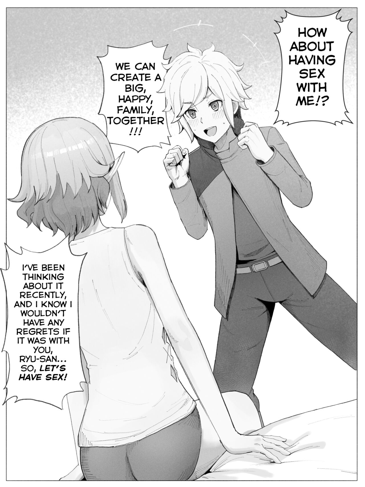 Bell-Ryuu Ecchi na Manga | Is It Wrong To Make Ryu Happy In The Past? page 7 full