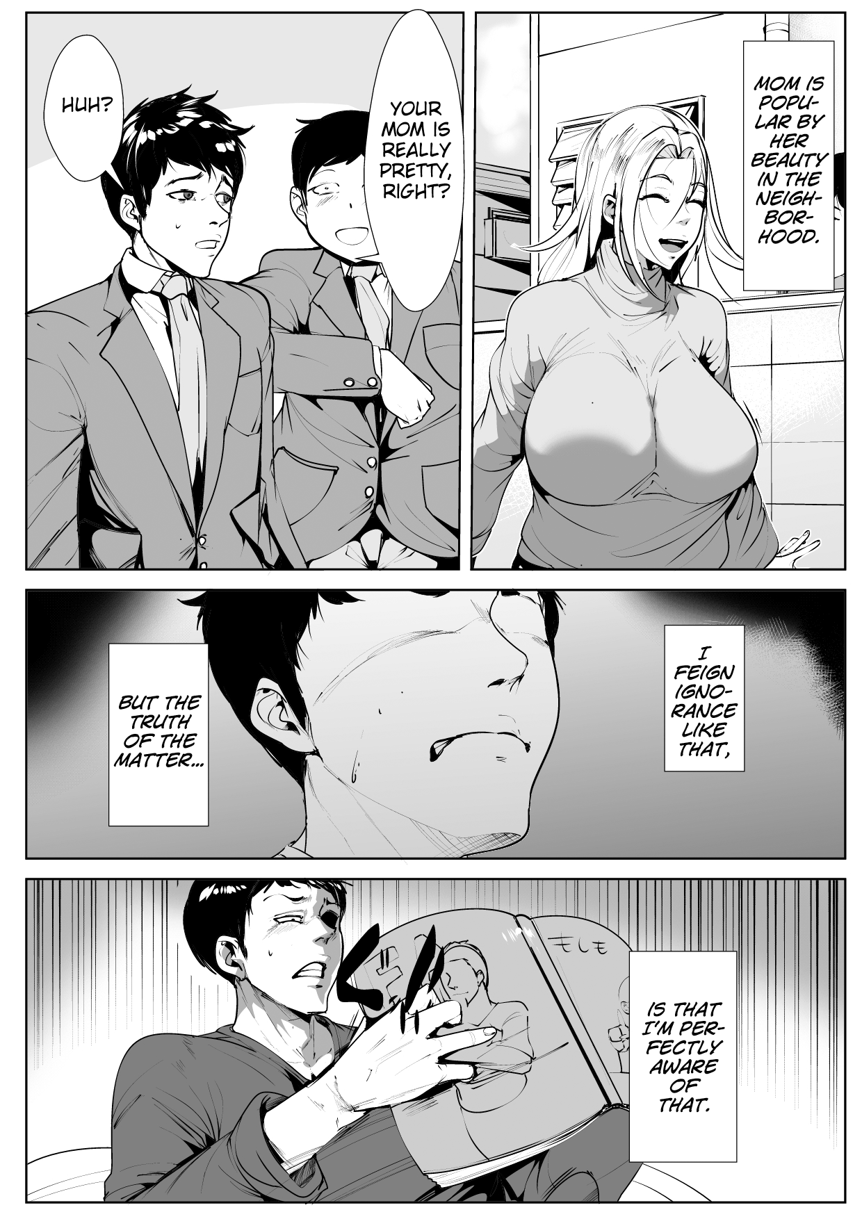 Nikushin ni Horeteiru Musuko wa Yokkyuu Fuman no Haha no Yume o Miru ka page 3 full