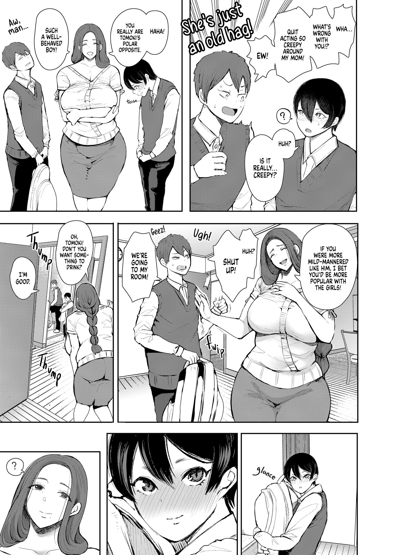 Mukashi no Uwaki Aite no Ko ga Jitsu wa Watashi no Musuko no Doukyuusei de page 9 full