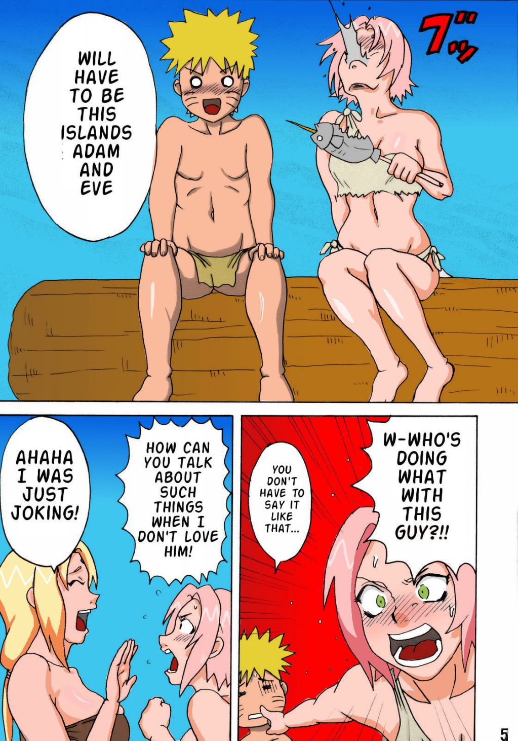 Trapped on the Island page 6 full