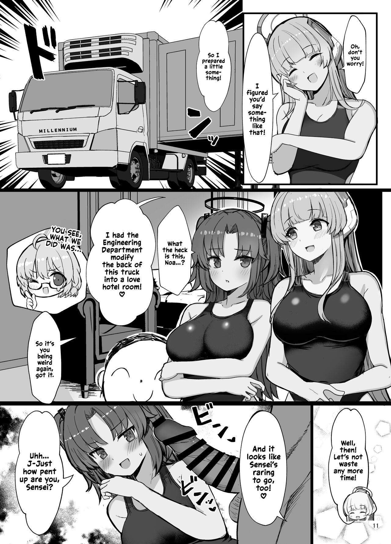 Seminar no Dosukebe Pakopako Natsuyasumi! | Seminar's Sex-filled Summer Break page 10 full