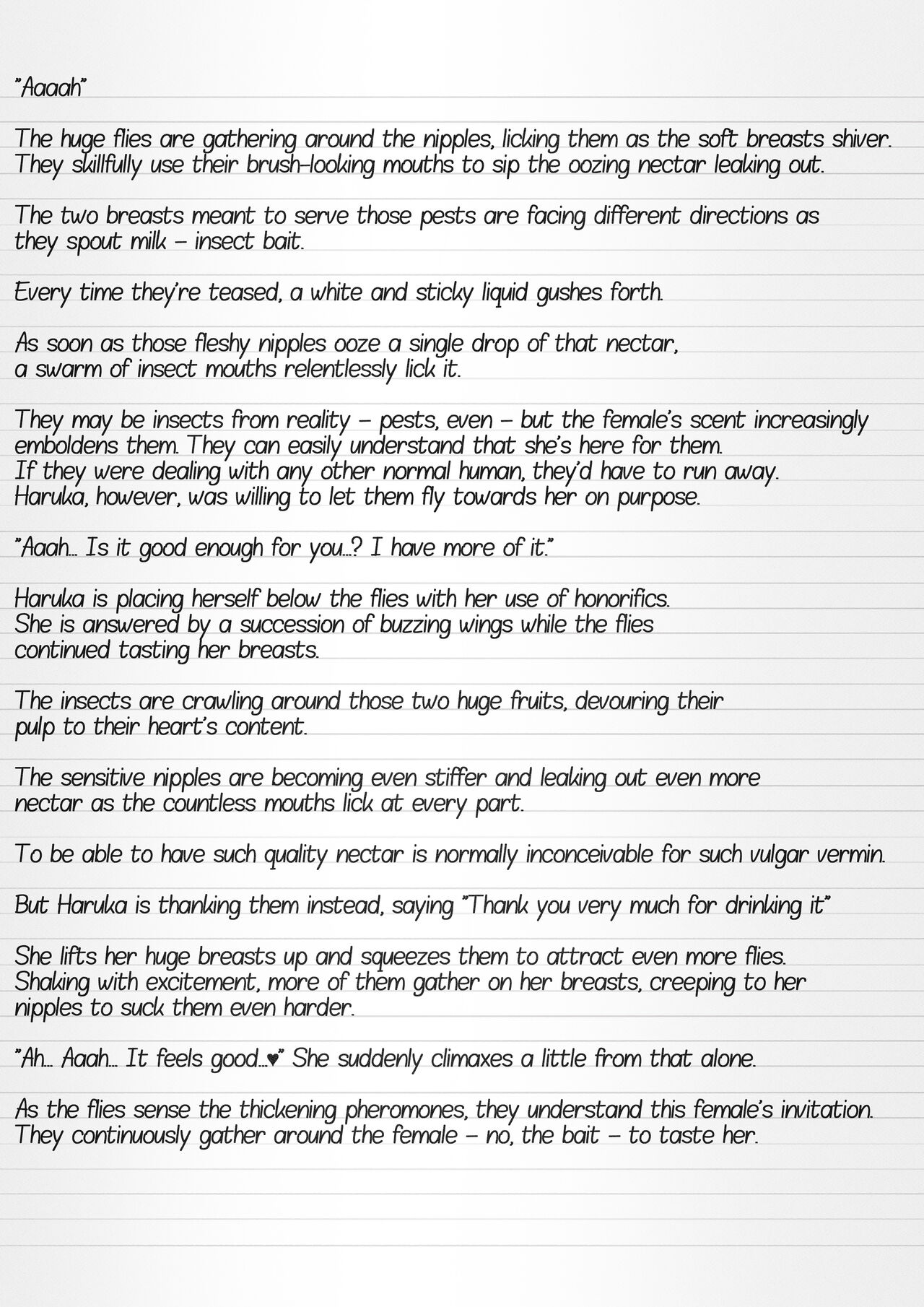 Misuke's Short Stories 4 - Haruka & Vermin page 5 full