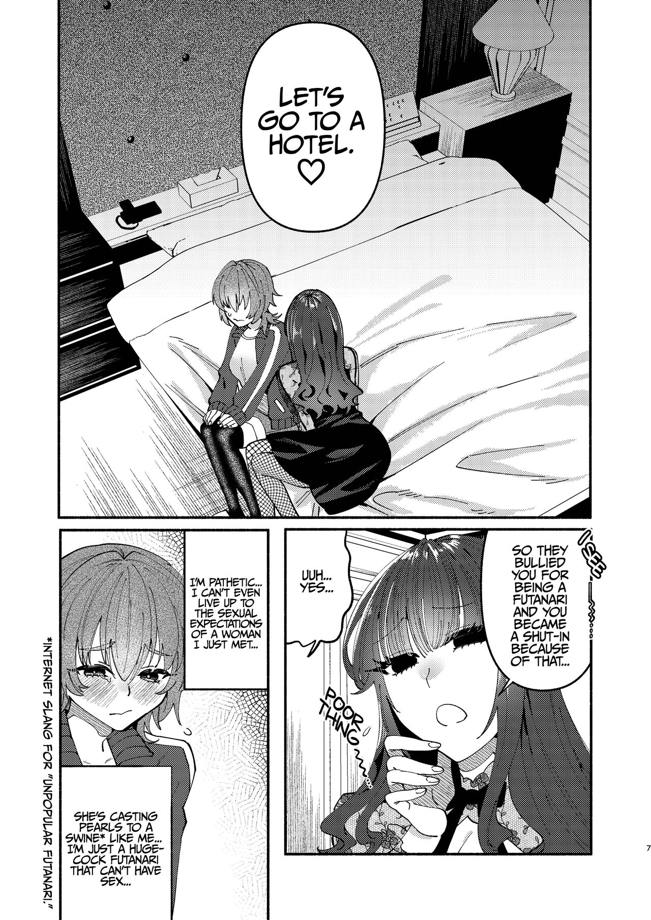 A Futanari Gets Picked-Up, Deep-kissed, & Fucked Into Marriage By An Older Lady page 6 full