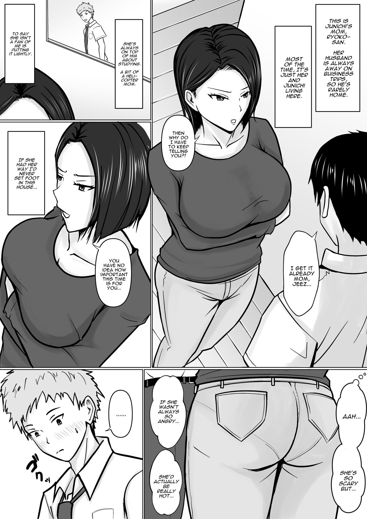 Ore no koto ga Kiraina Tomodachi no Haha ni Hyoui | I Possessed My Friend's Mom, Who Hates Me page 8 full