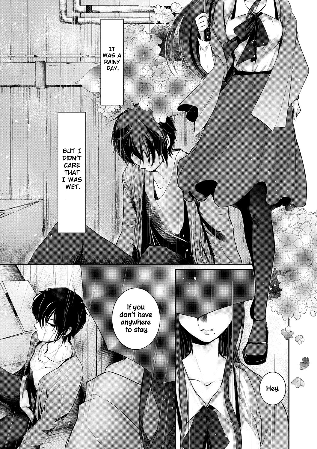 Ame no Yoru no Hitosarai | A Glimpse of a Rainy Night page 1 full