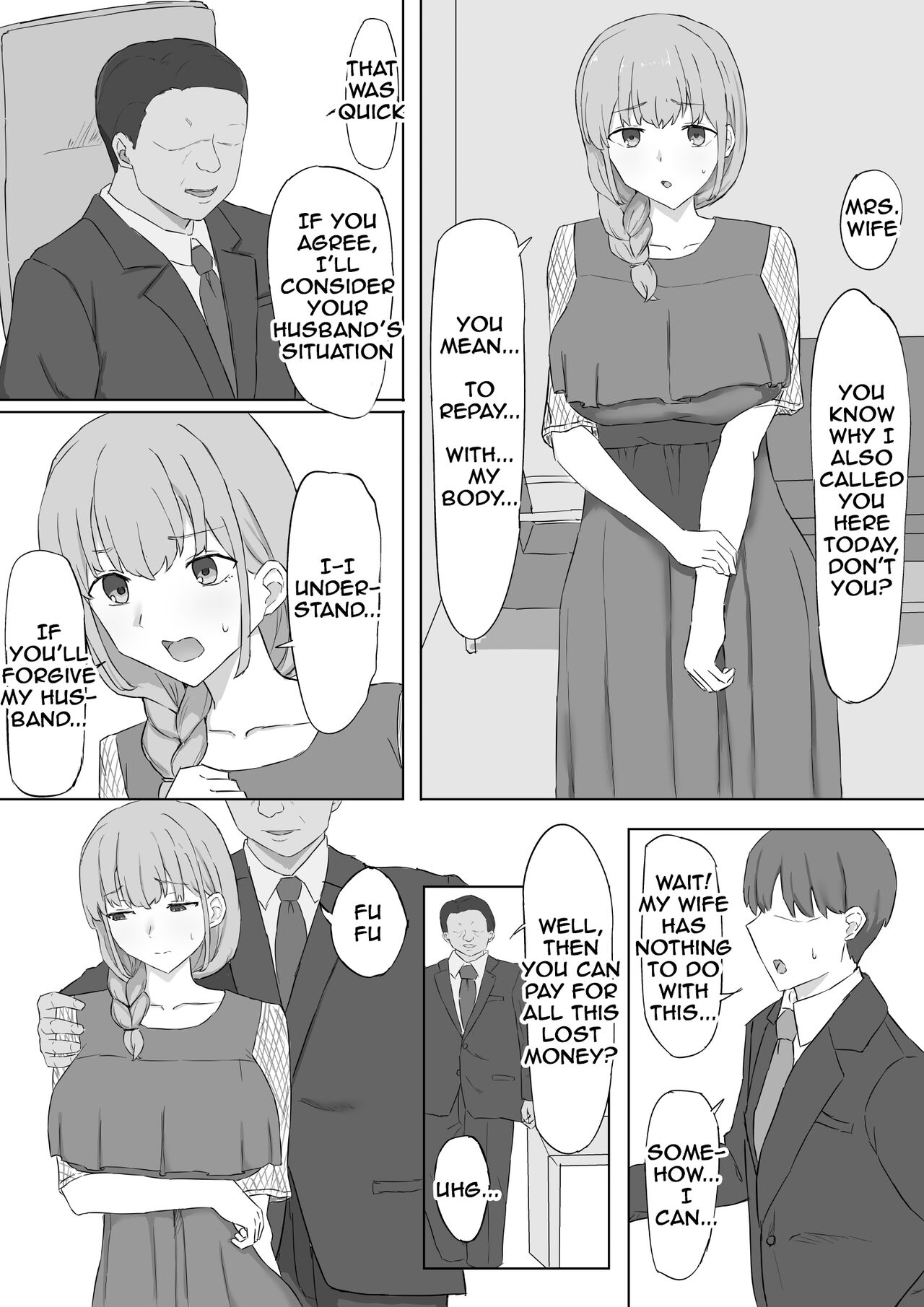 Tsuma ga Shachou ni Netorareru | My wife gets stolen by the President page 3 full