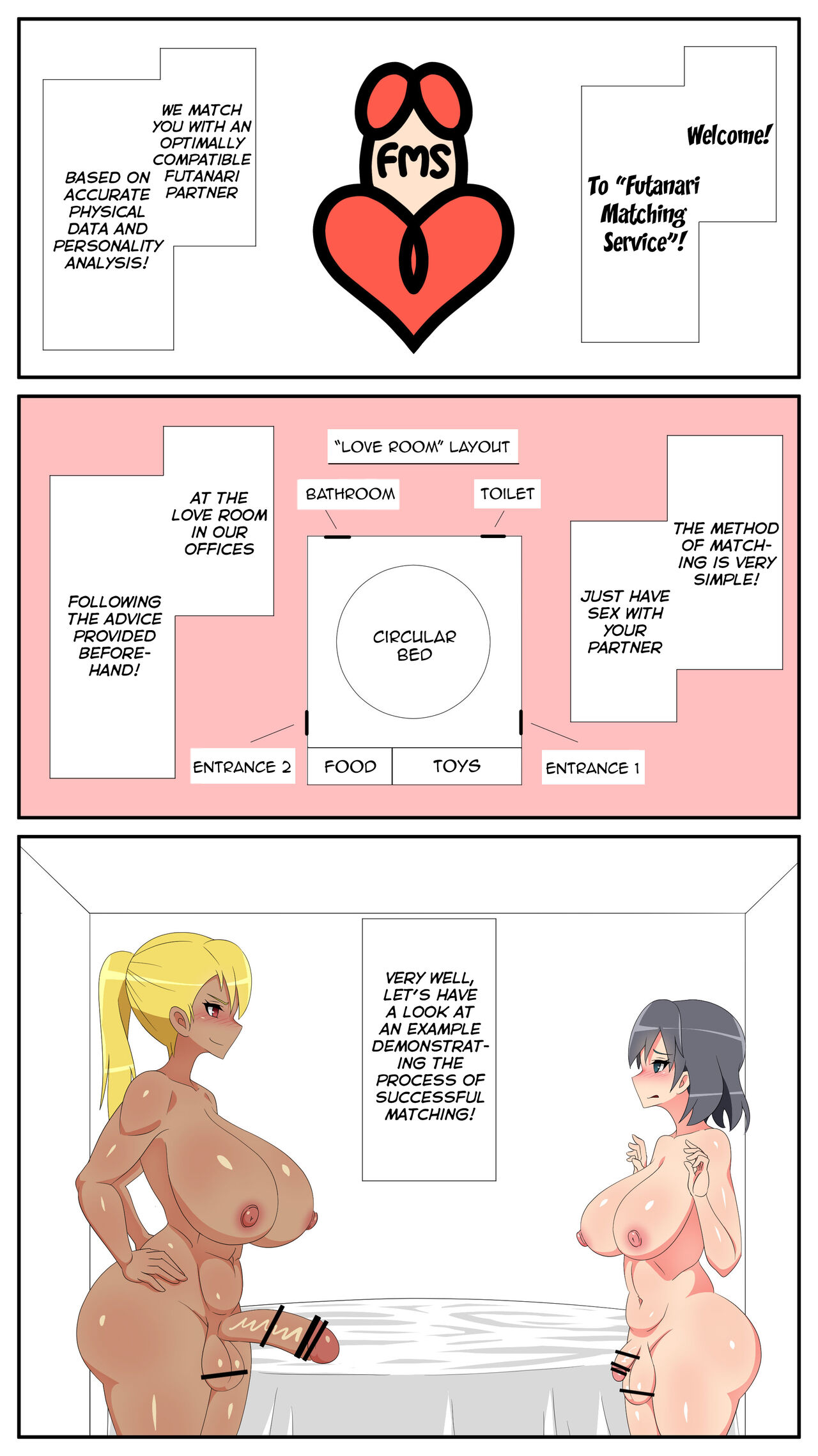 Futanari Matching Service 4 page 2 full