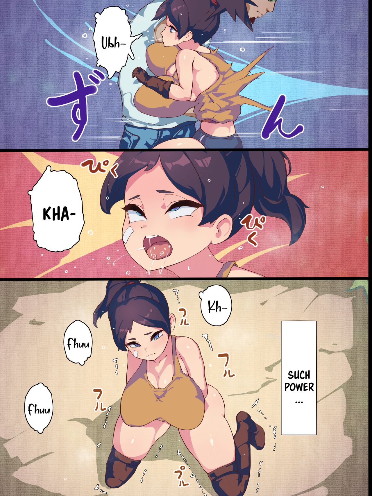 Genki na Karada no Kakutou Musume ga Murabito ni Uragirarete Haramu made | The Strong-Bodied Female Martial Artist Is Betrayed and Impregnated By The Villagers page 3 full