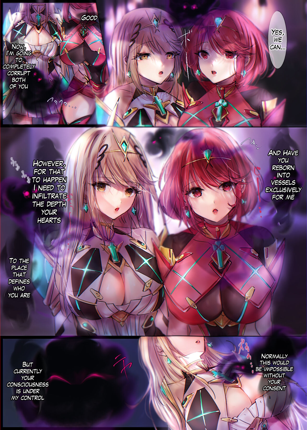 Xenoblade 2 Homura and Hikari Takeover page 2 full