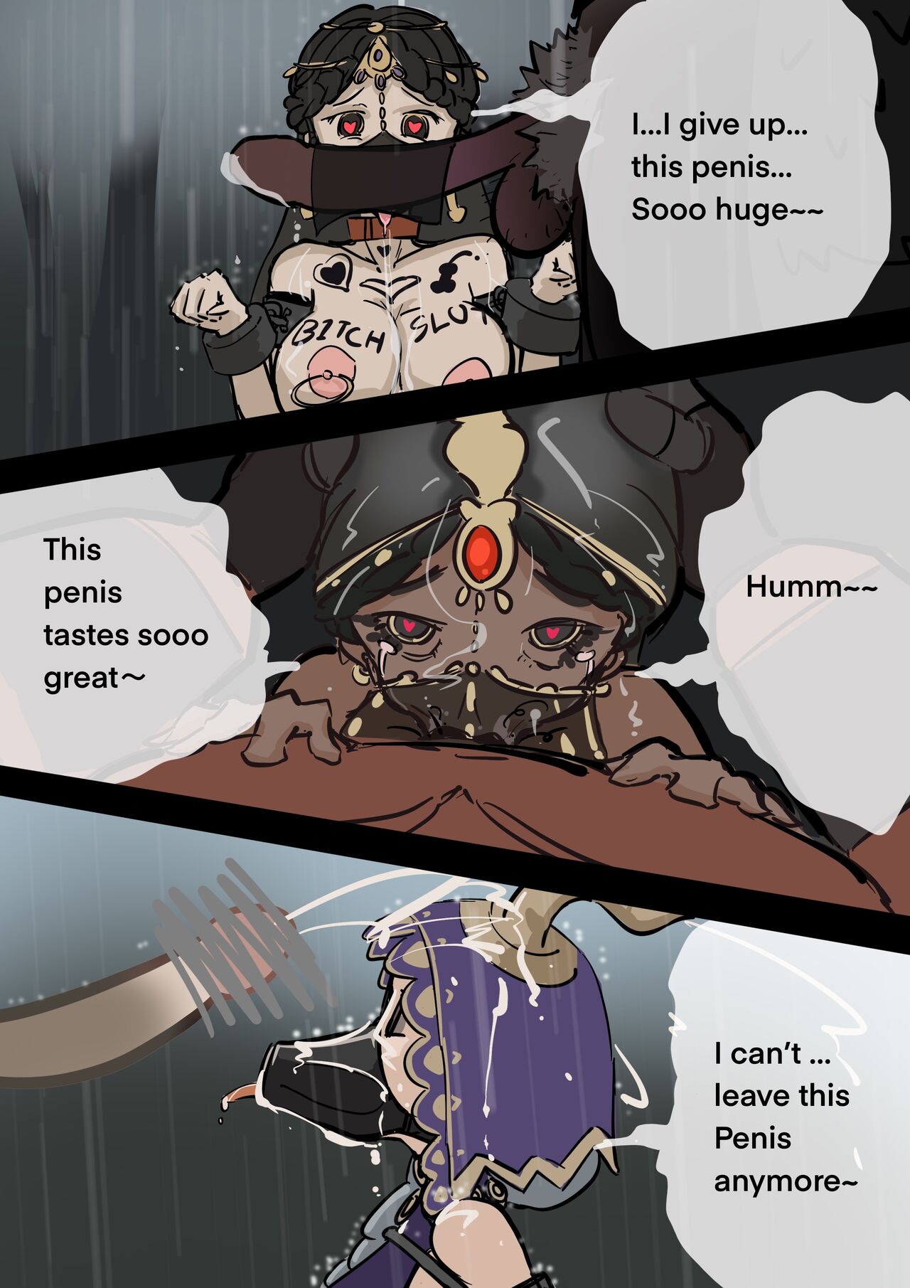 【免费委托】被捉住的求生者三人（中文/英文/日语） page 10 full