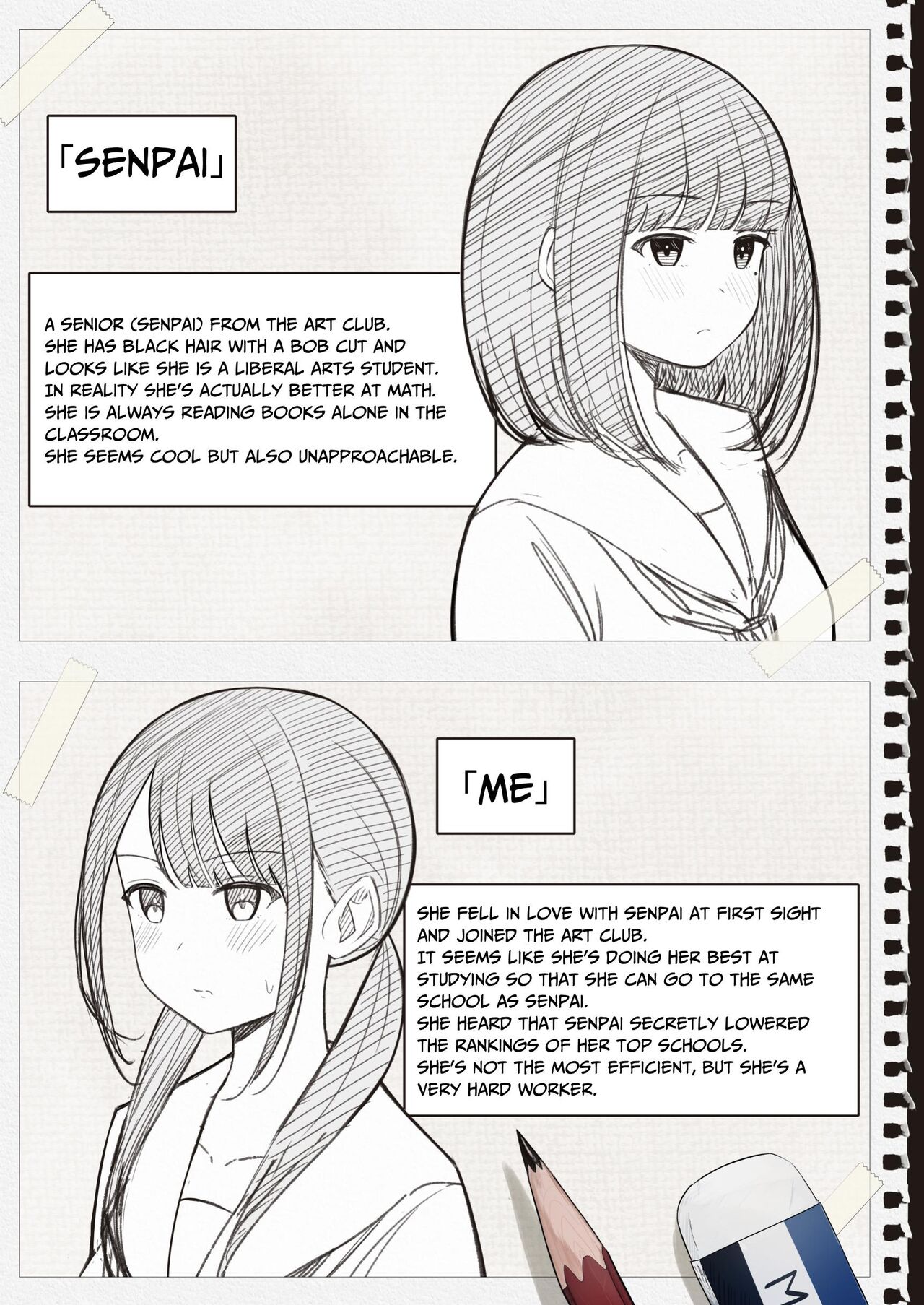 "Senpai" and "me" page 2 full