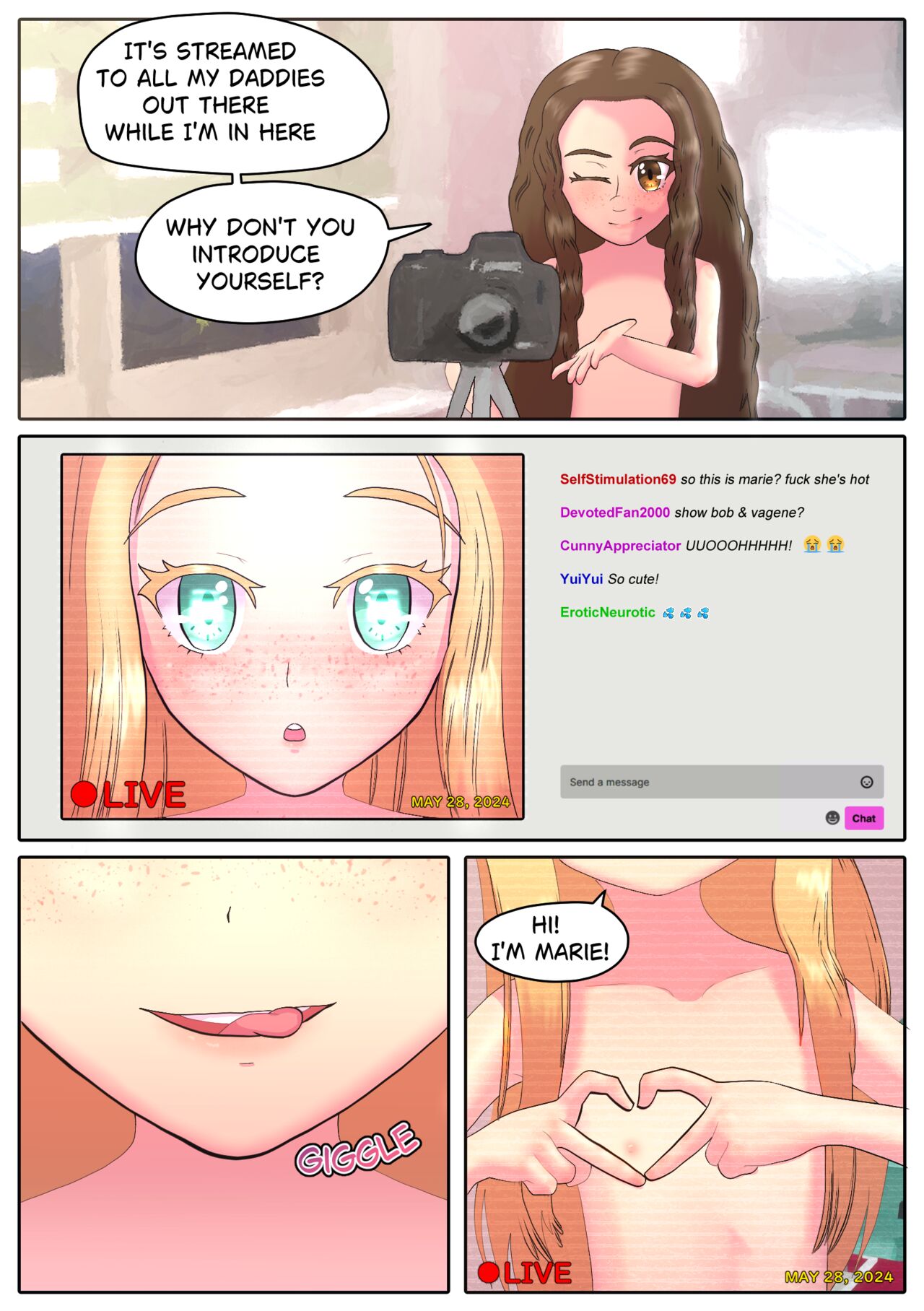 Marie's Training Part 1 page 10 full