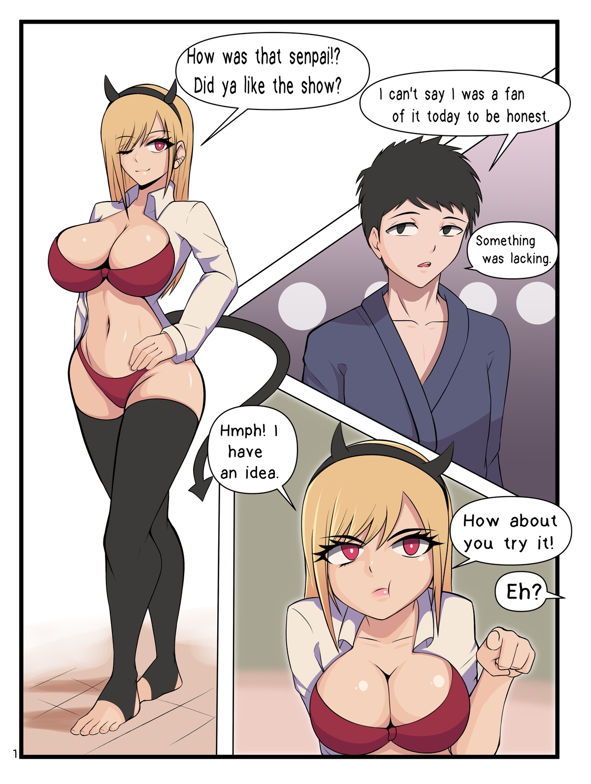 Katsunei: Dressed to Impress 👗! page 2 full
