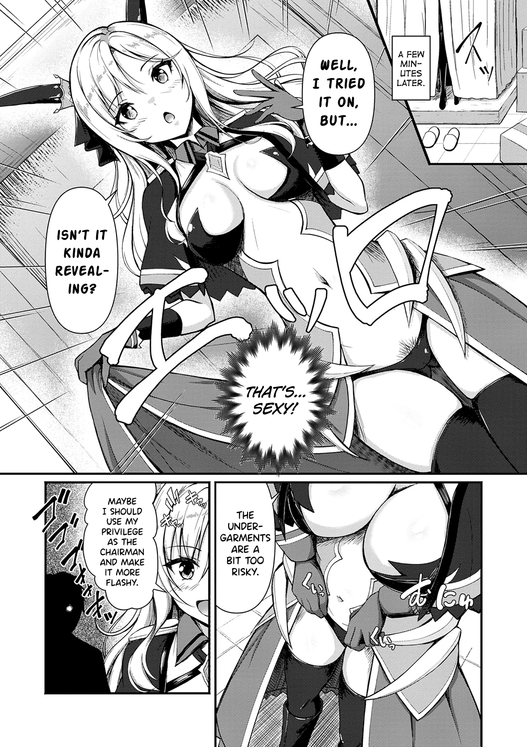 Iinchou wa Daimaou Heroine!? | The Chairman is the Demon King Heroine!? page 3 full