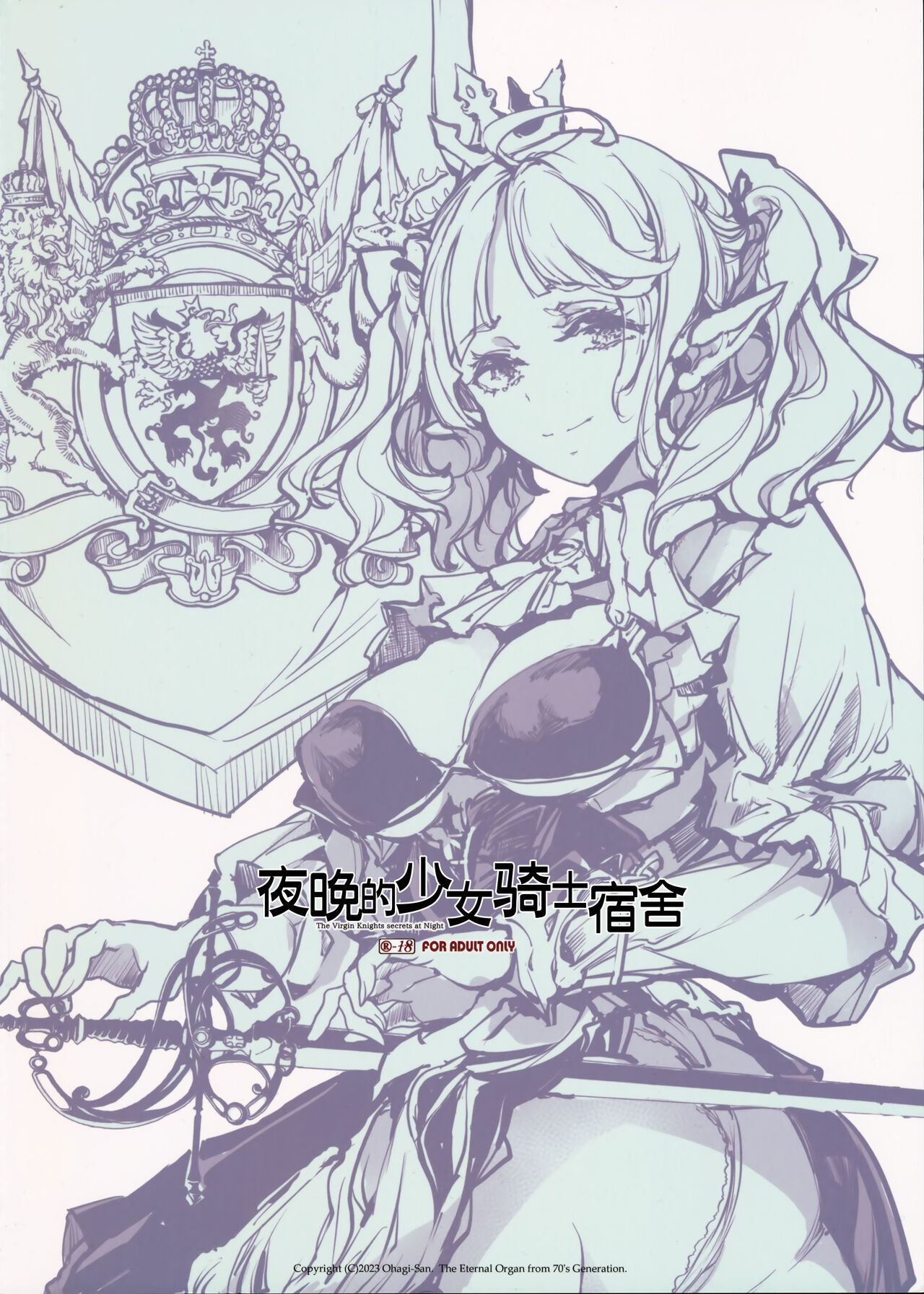 The Virgin Knights secrets at Night | 夜晚的少女骑士宿舍 page 2 full