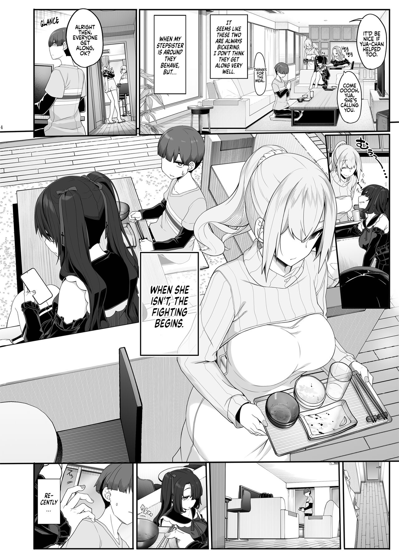 Wake Ari Josei wa Yoru no Ecchi de Shirokuro Tsuketai | Girls with Baggage Plan to Settle the Score via Sex Tonight page 4 full