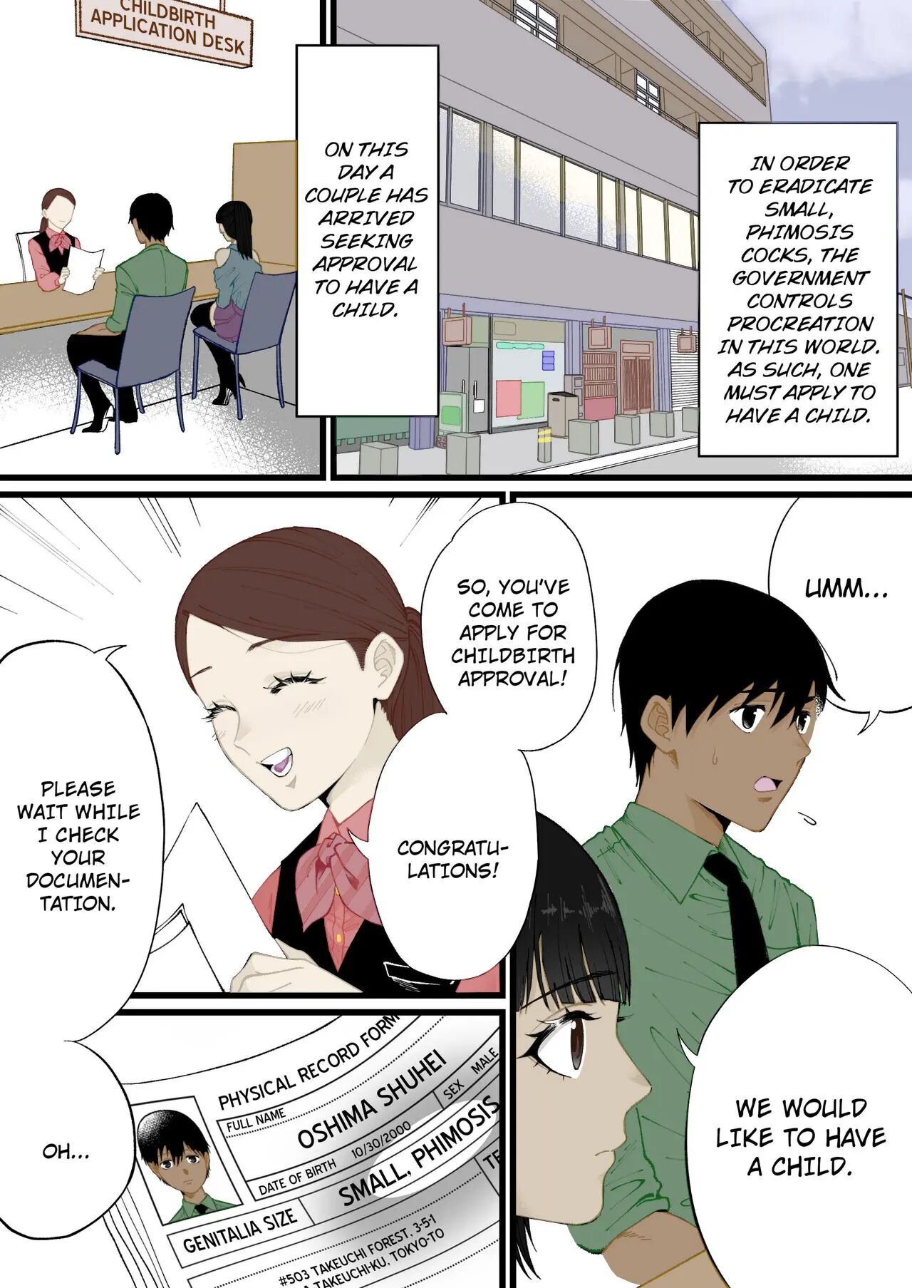 A World Where Small, Phimosis Cocks Are Hated page 2 full