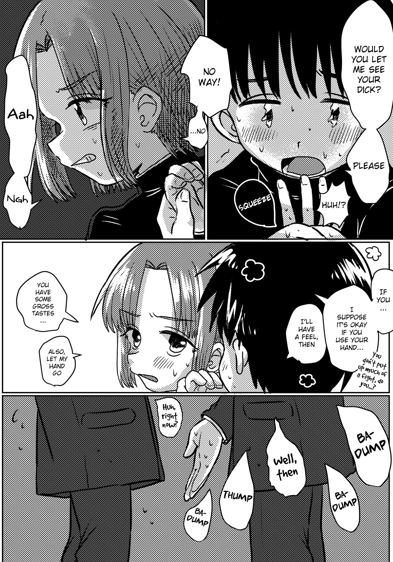 Zubon no Sukima no Shorts no Sukima no Kintama no Yume | A dream of balls seen through the gap of pants and shorts page 8 full