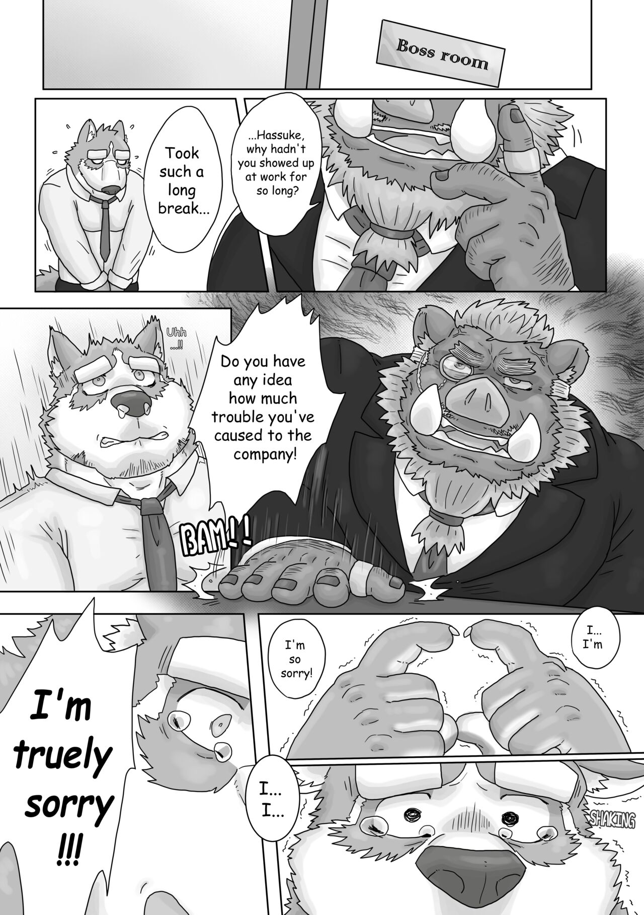 The secret between me and my horse boss 2 page 8 full