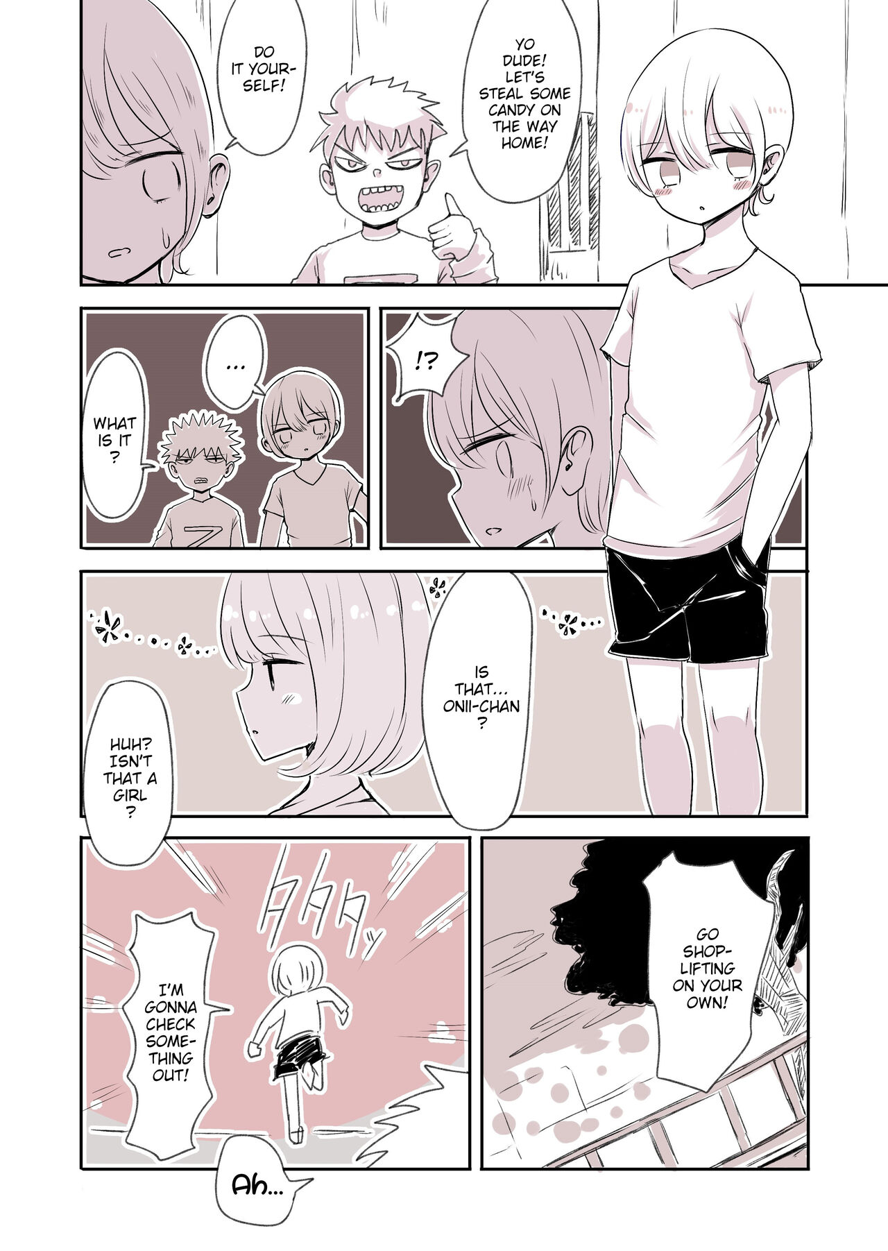 Josou Danshi no Otouto | The Transvestite's Little Brother page 3 full
