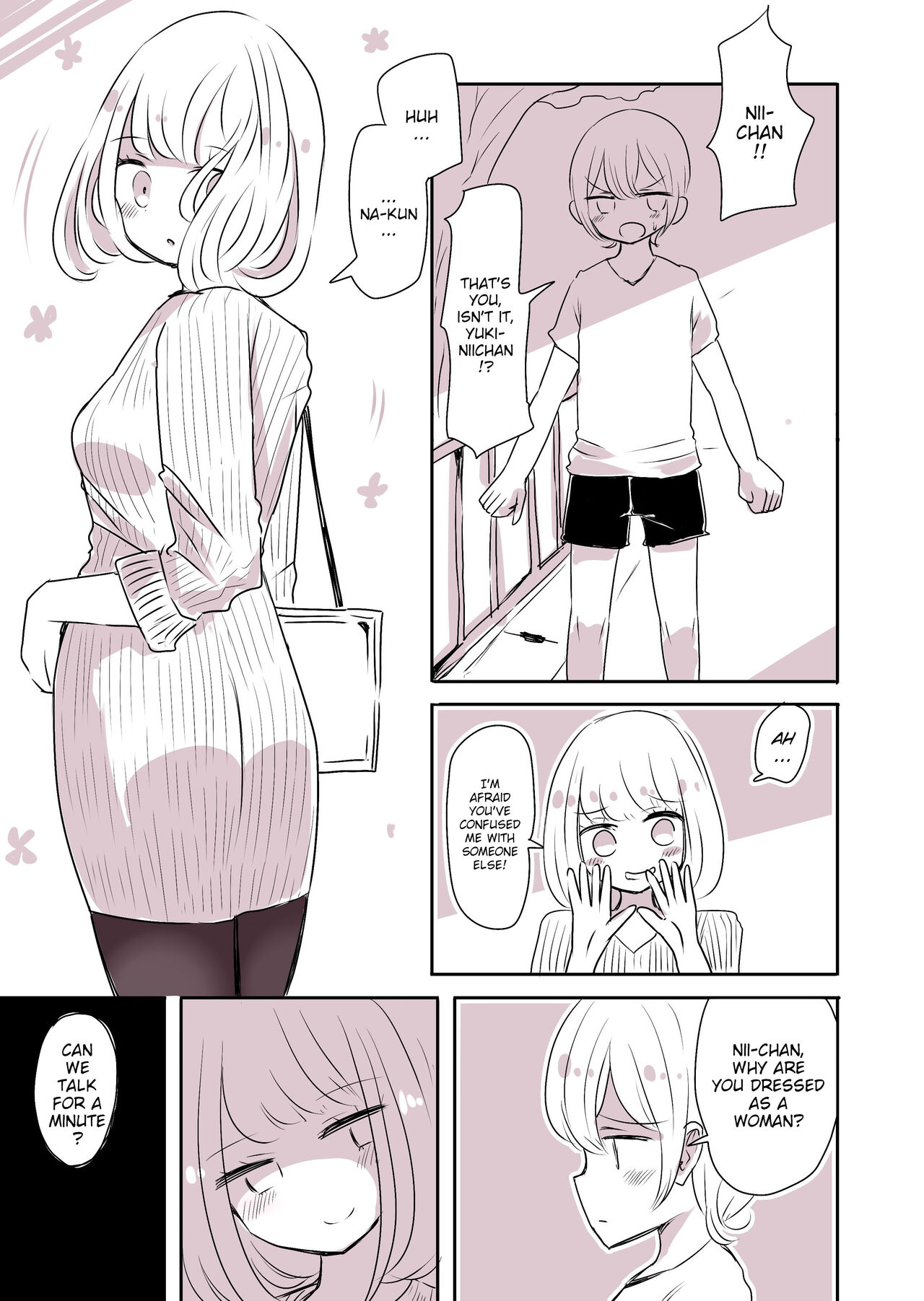 Josou Danshi no Otouto | The Transvestite's Little Brother page 4 full
