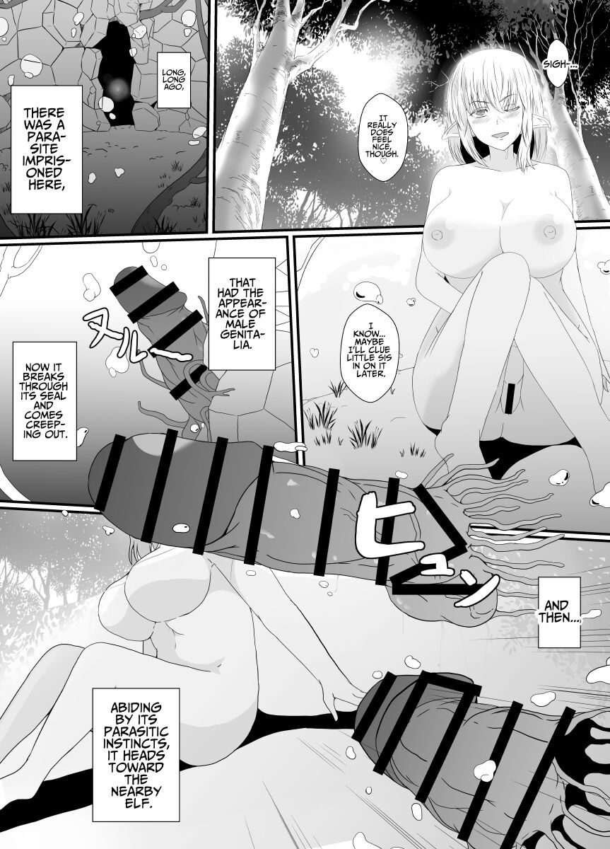Elf no Sato de Futanari Kisei Pandemic | Futanari Parasite Pandemic at the Elves' Village page 3 full