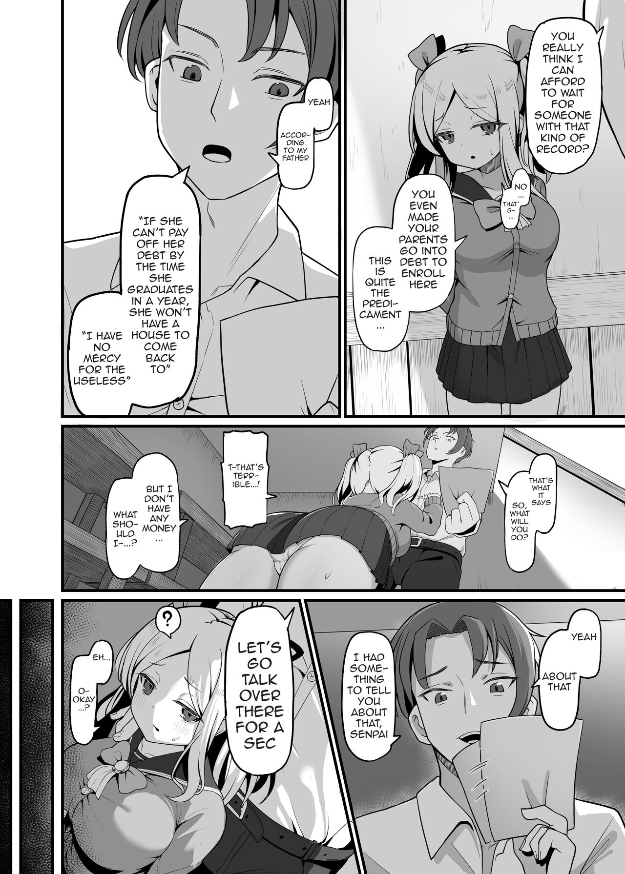 Chicchakute Dekai Senpai. / My Tiny and Huge Senpai page 3 full