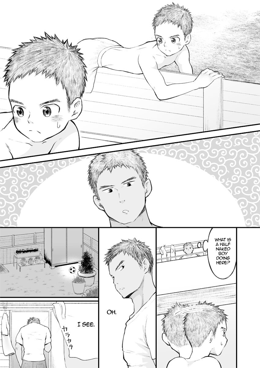 Kinjo no Soccer Shounen ni Nandaka Yatara to Natsukarete! | The Neighborhood Soccer Boy Got Weirdly Attached to Me! page 4 full