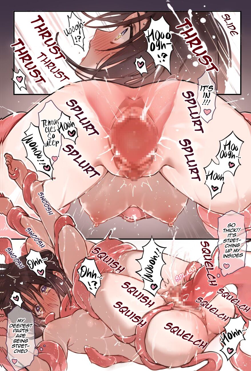 Mahou Shoujo no Shokushu Shoukan Onanie Nikki | Diary of a Magical Girl's Tentacle Masturbation Summoning page 9 full
