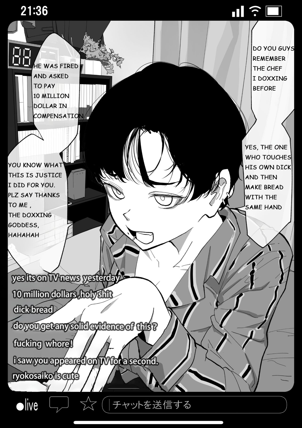 Kyousei Shuugeki Tanetsuke LIVE【English】--Rape and pregnant live show page 7 full