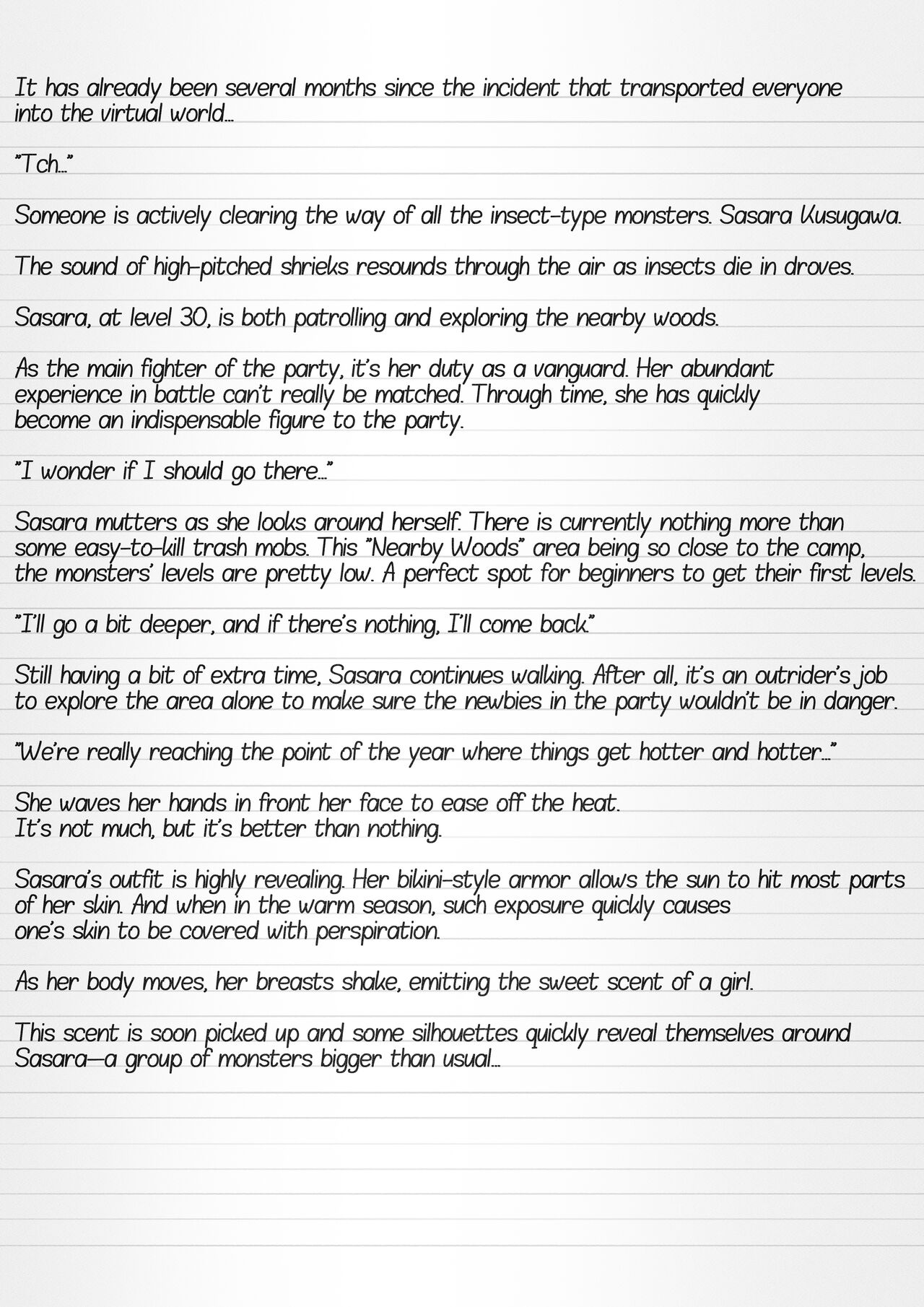 Misuke's Short Stories 15 - Sasara & Monkeys page 2 full