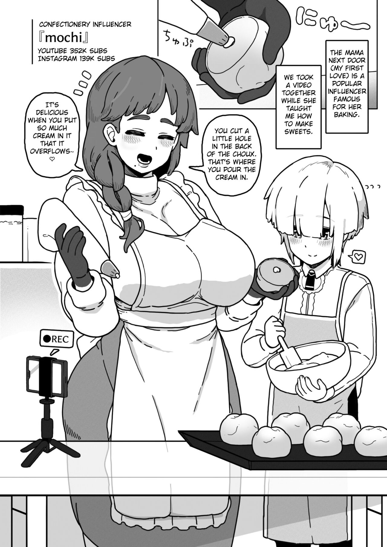 Okaa-san Sedai no Toshiue Mama-san to Nama H Shite Haramasechau Hon page 10 full