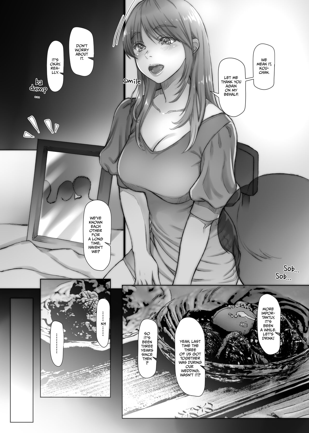 3-nenme no Uwaki Onna Otto no Shinyuu no Kodane o Shiboru | Unfaithful Wife of Three Years - Draining My Husband's Best Friend's Sperm page 7 full