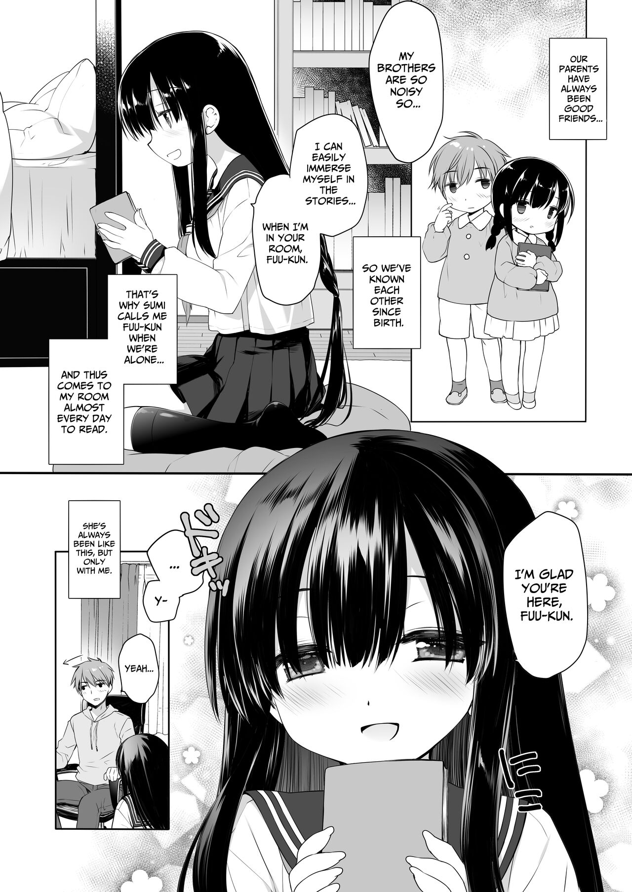 Jimi Bakunyuu Osananajimi no Oppai o 3-Jikan Momi Tsuzuketara Taihen na Koto ni Natta page 5 full
