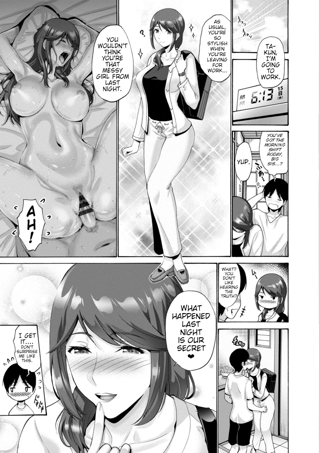 [Nishikawa Kou] Haha wa Musuko no Chinpo ni Koi o Suru - Mother lusts after her son's dick. + FANZA Tokusouban Furoku [Digital] [Incomplete] [English] [Poranya] Hentai - Raw  145