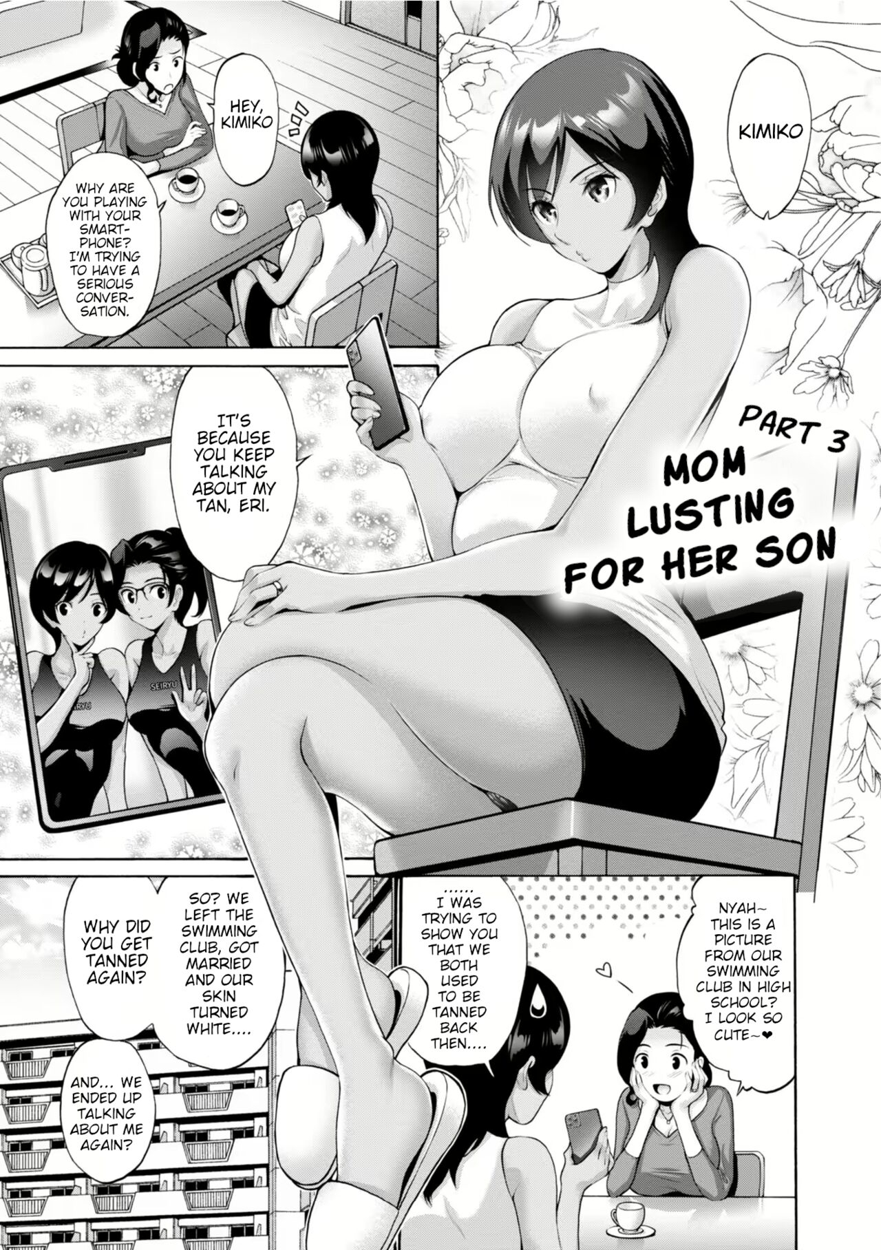 [Nishikawa Kou] Haha wa Musuko no Chinpo ni Koi o Suru - Mother lusts after her son's dick. + FANZA Tokusouban Furoku [Digital] [Incomplete] [English] [Poranya] Hentai - Raw  65