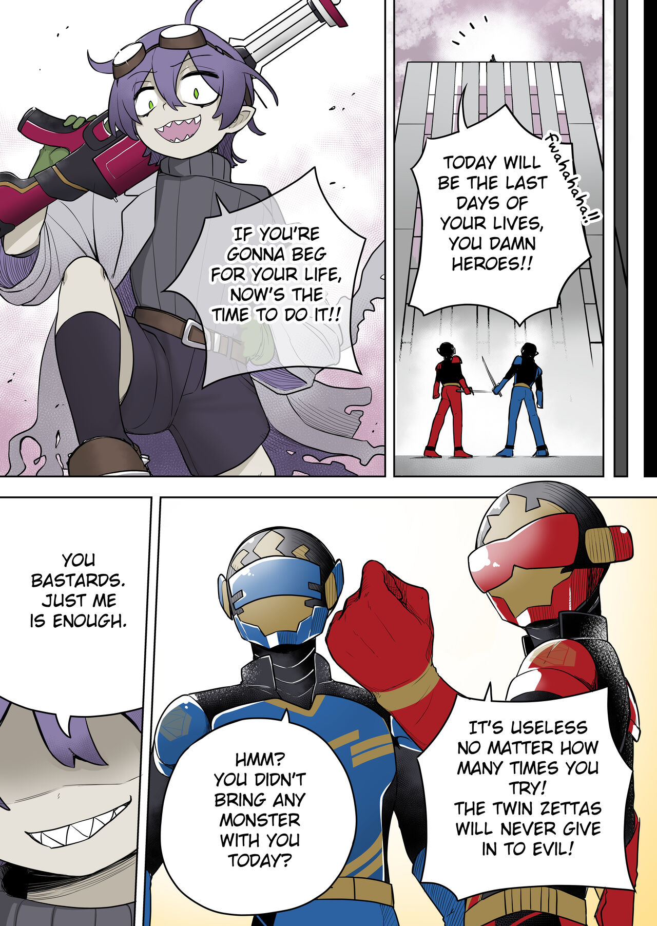 Saikyou Hero TS Mama Ochi ~Bosei ni wa Katenakkata yo~ page 4 full