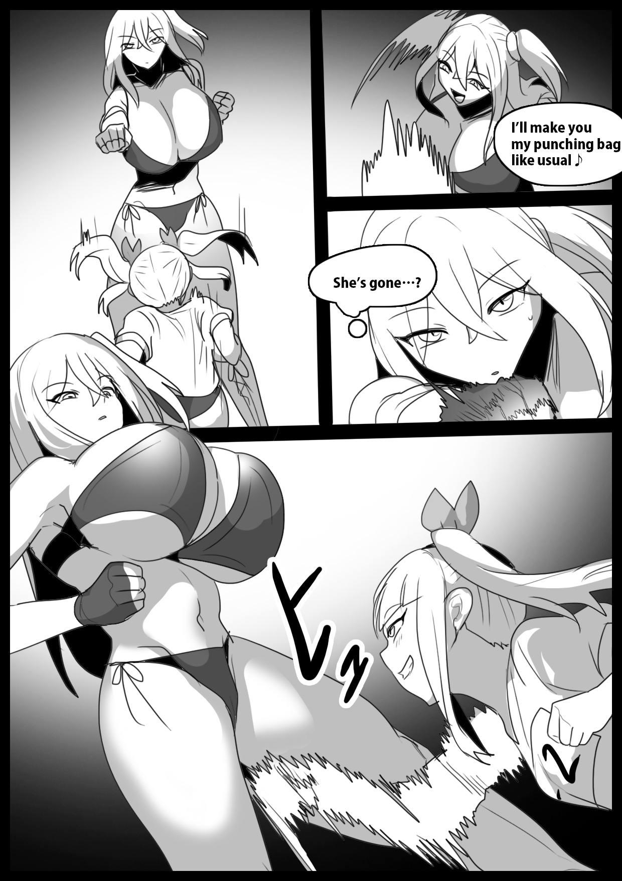 Girls Beat! Plus Saki vs Ayu page 3 full