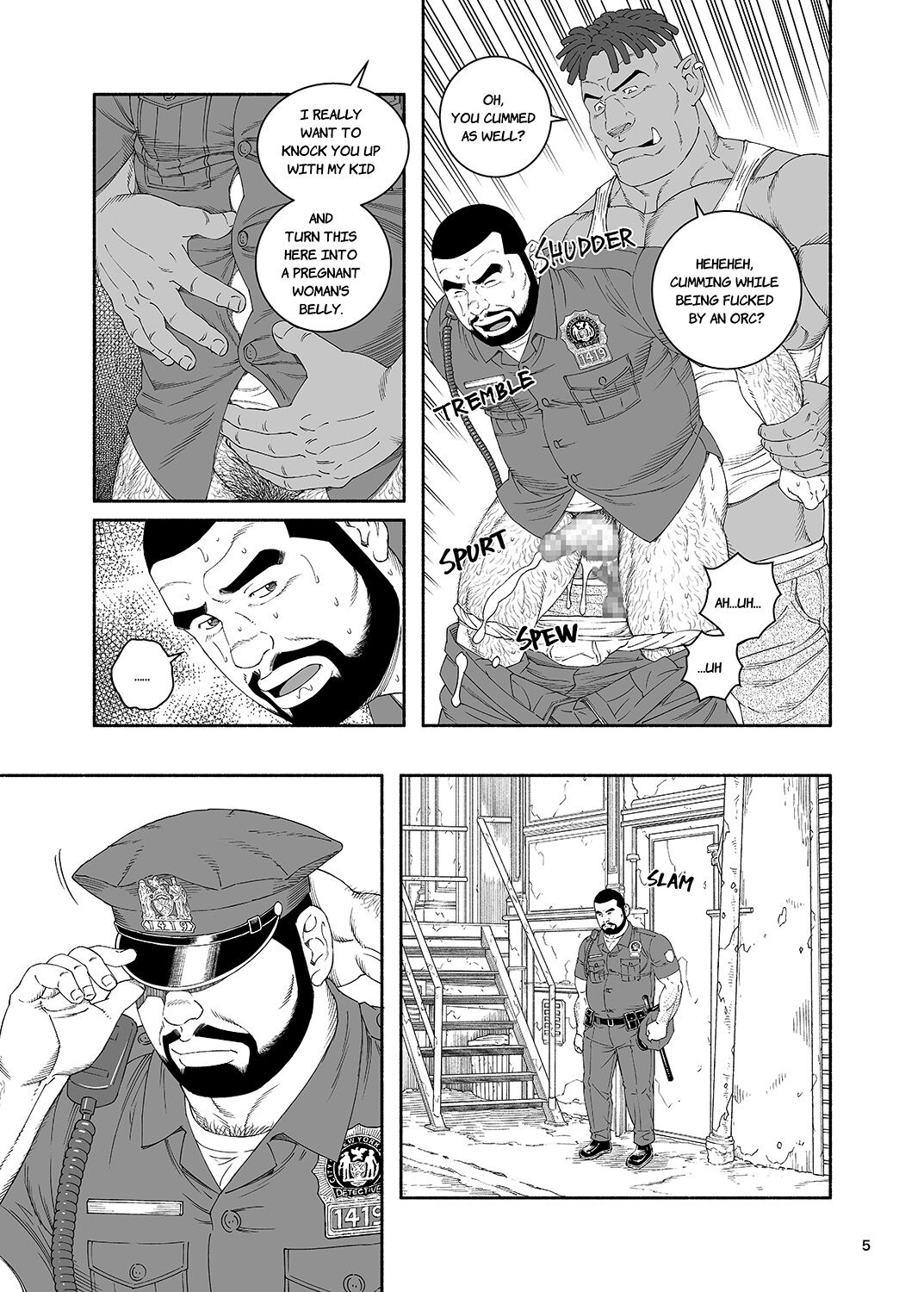 B.S.B. Big Sir's Bitches : Cop - The Case of Chris Collins page 6 full