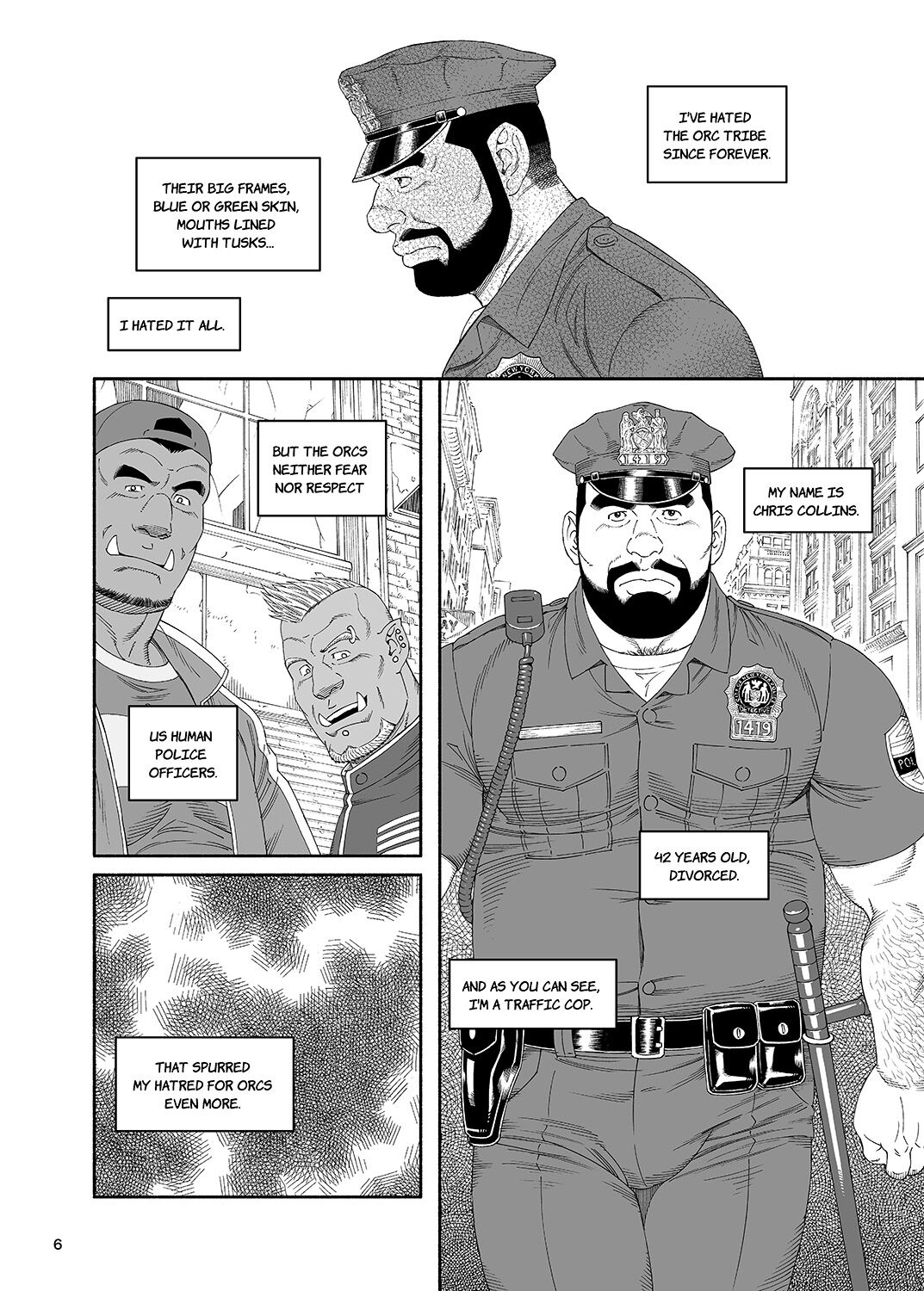 B.S.B. Big Sir's Bitches : Cop - The Case of Chris Collins page 7 full