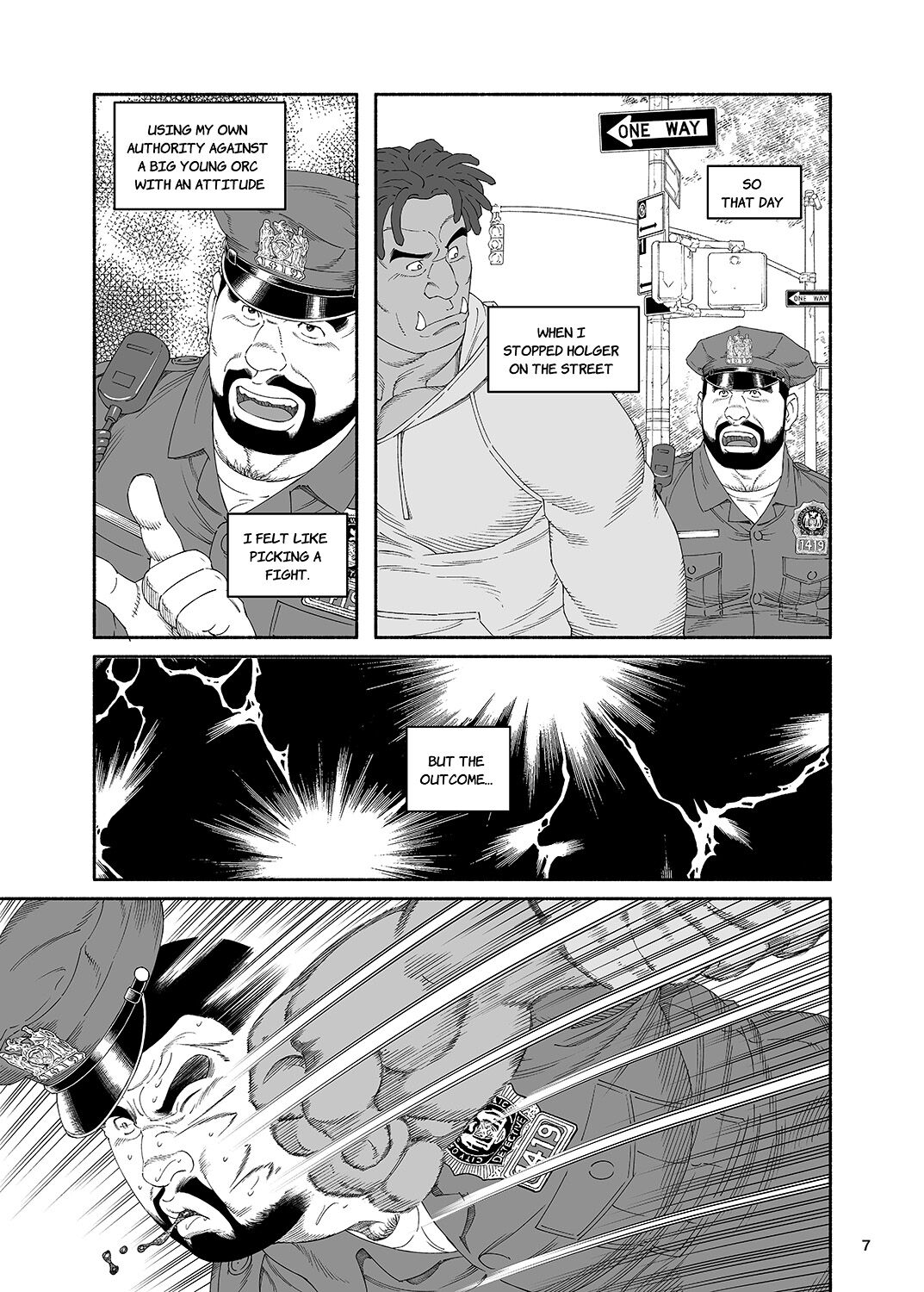B.S.B. Big Sir's Bitches : Cop - The Case of Chris Collins page 8 full