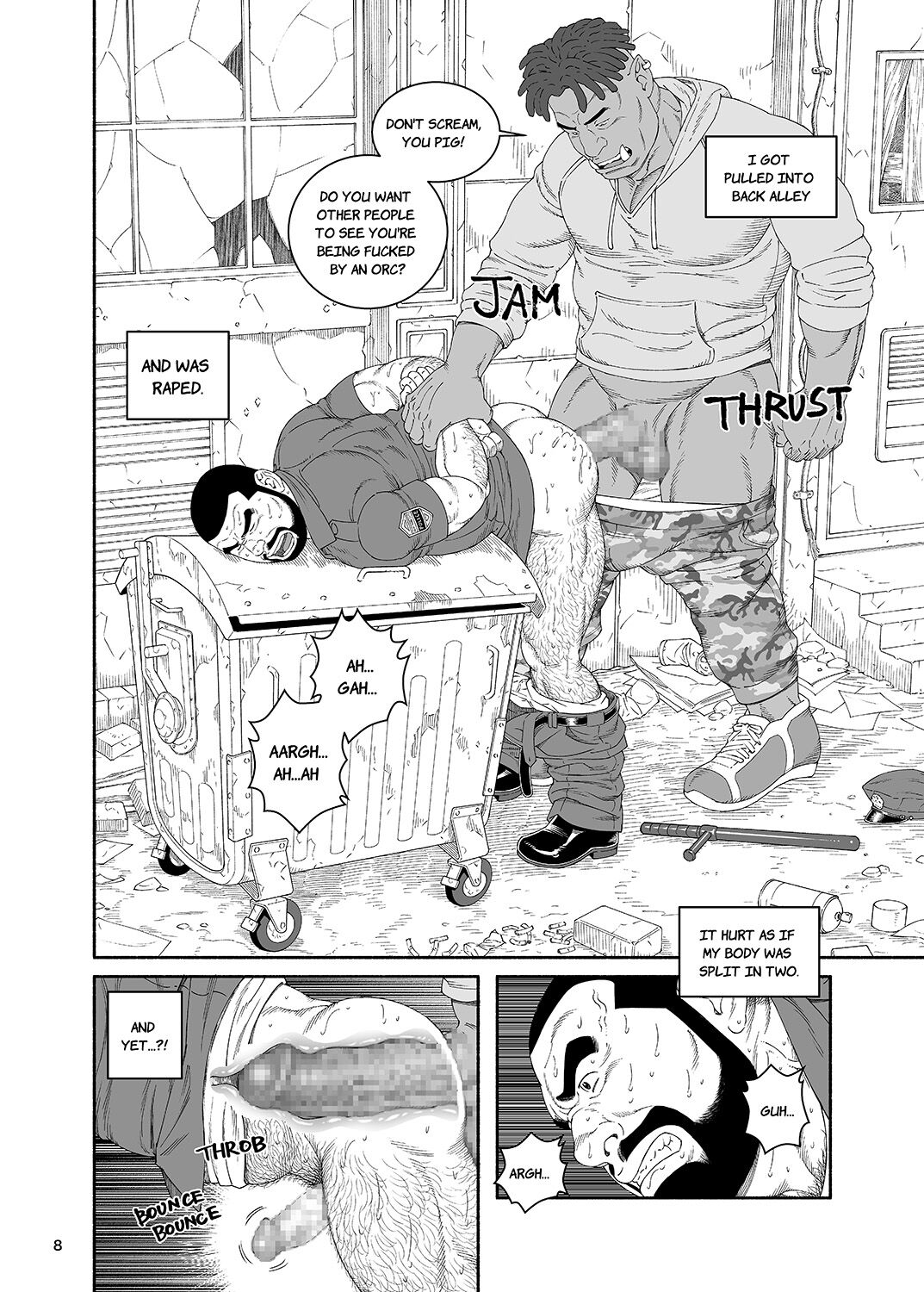 B.S.B. Big Sir's Bitches : Cop - The Case of Chris Collins page 9 full