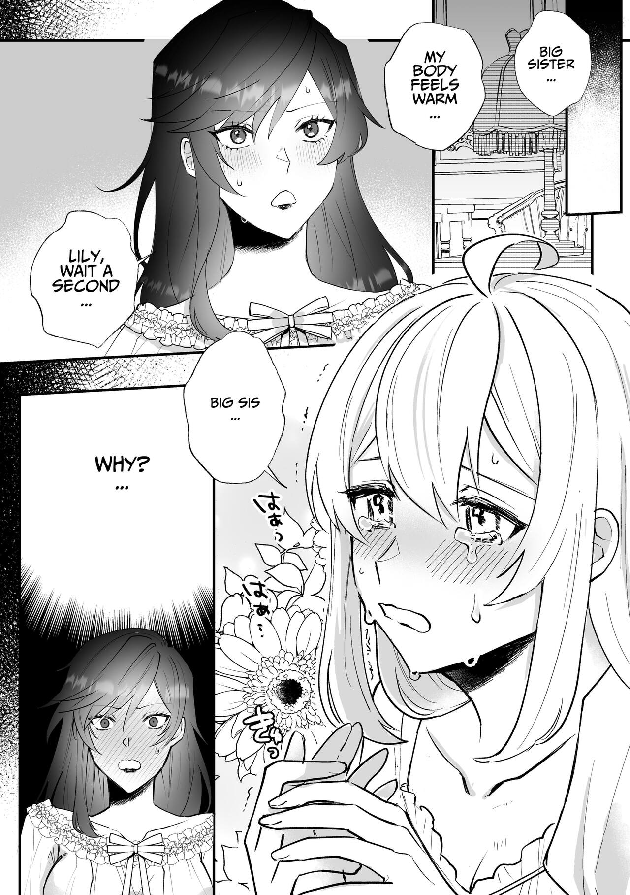 Danzai Route o Kaihi Shiyou to Shita Akuyaku Reijou wa Futanari Seijo no Imouto ni Dekiai Saremashita page 3 full