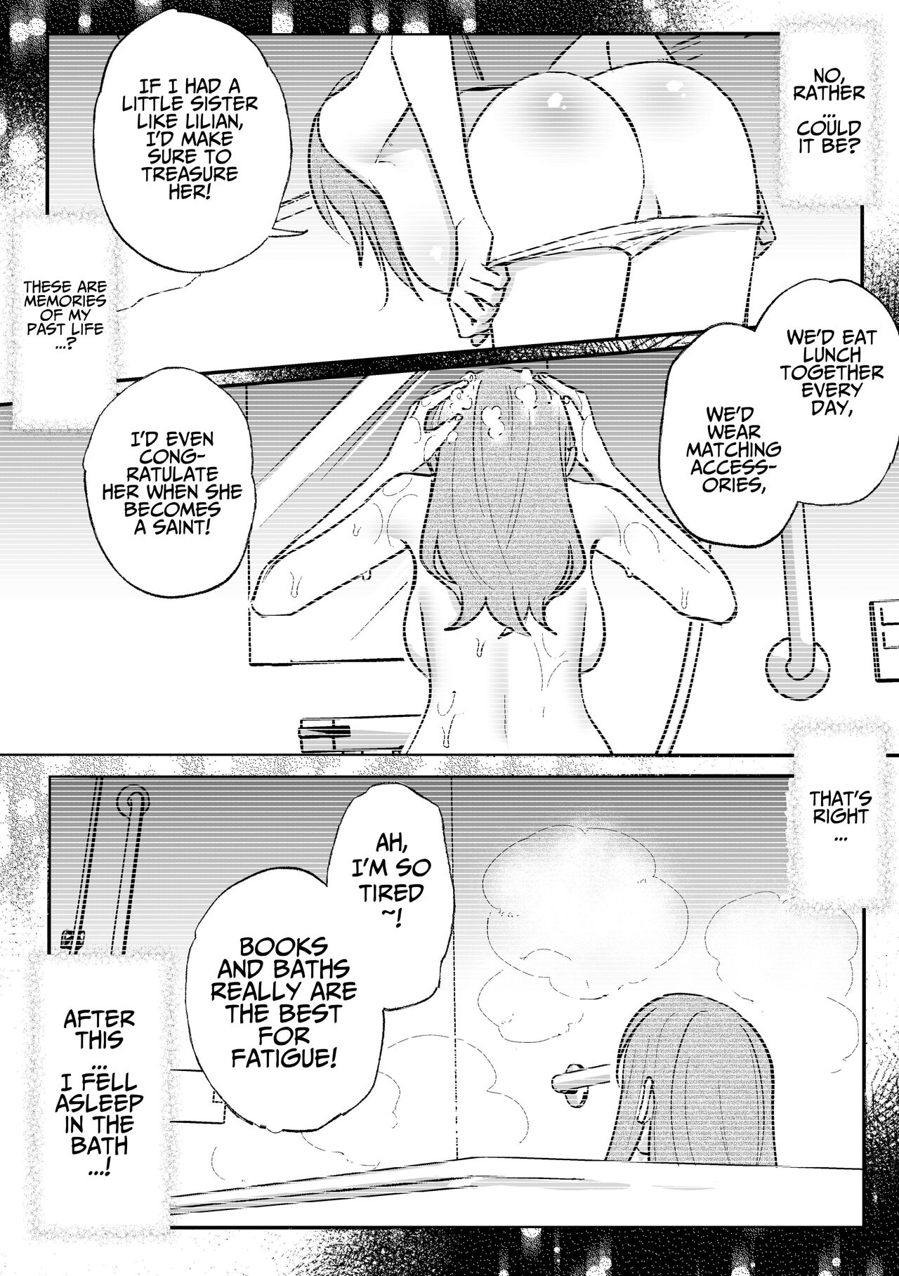 Danzai Route o Kaihi Shiyou to Shita Akuyaku Reijou wa Futanari Seijo no Imouto ni Dekiai Saremashita page 9 full