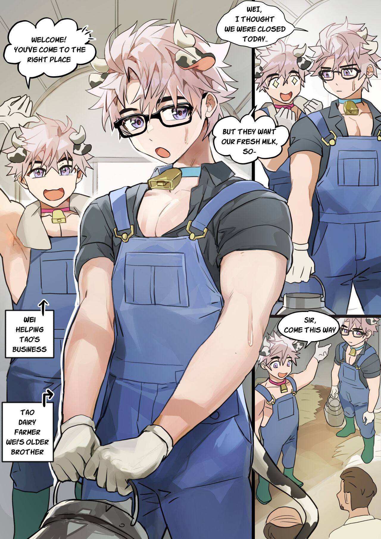 TAKK: Dairy Farmers Wei And Tao page 1 full